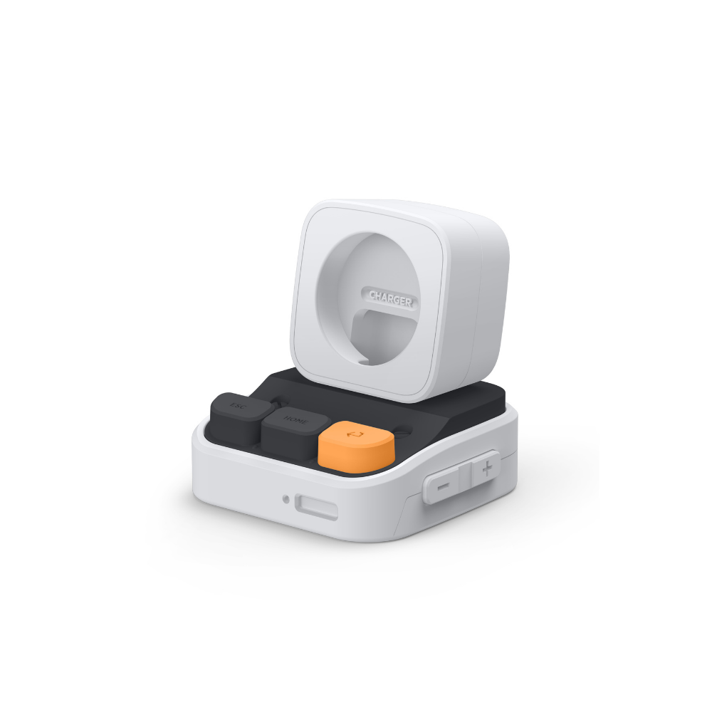 Elago Apple Watch Silikon Şarj Standı - Beyaz 8809919818698