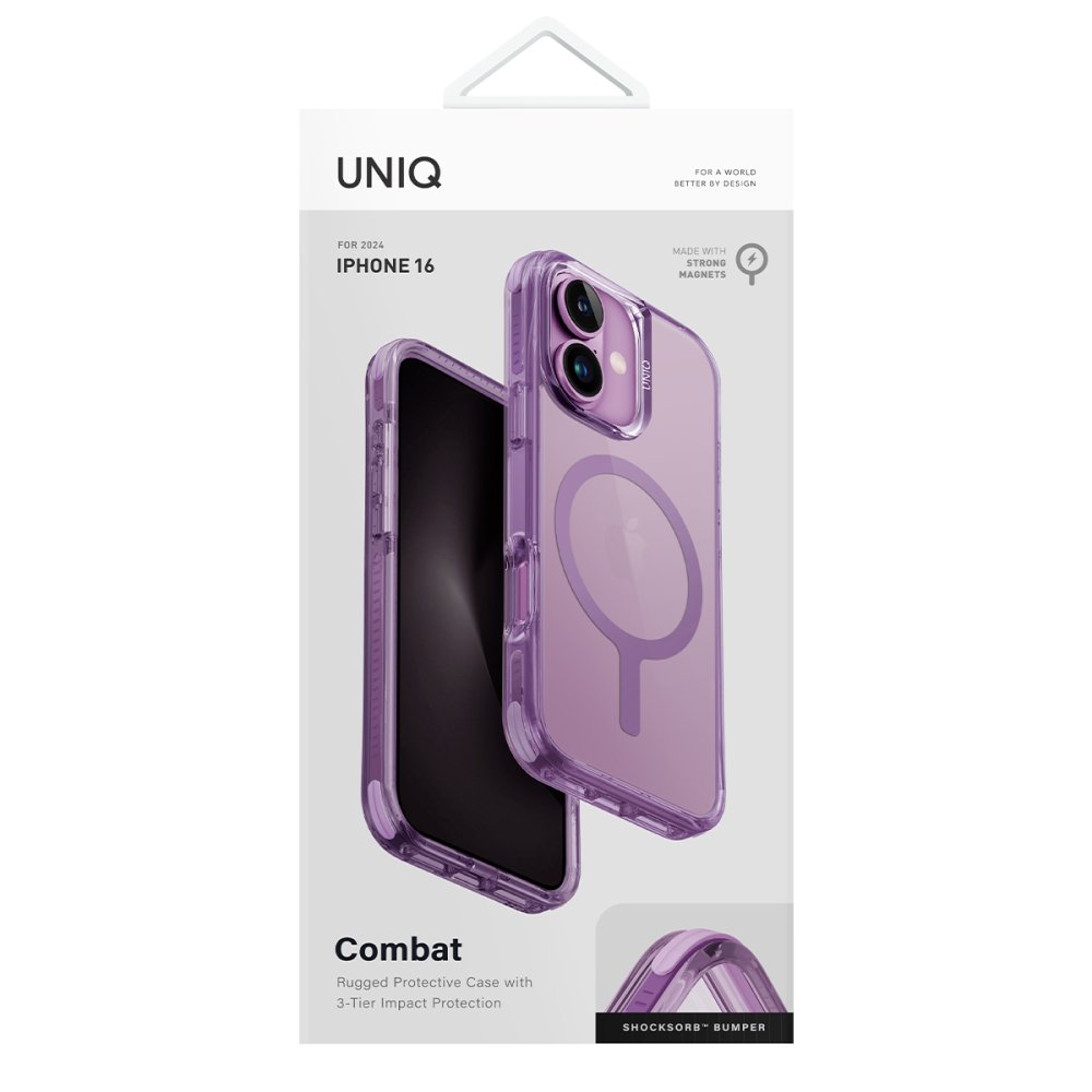 Uniq iPhone 16 Combat Magsafe Kılıf - Pembe 8886463689486