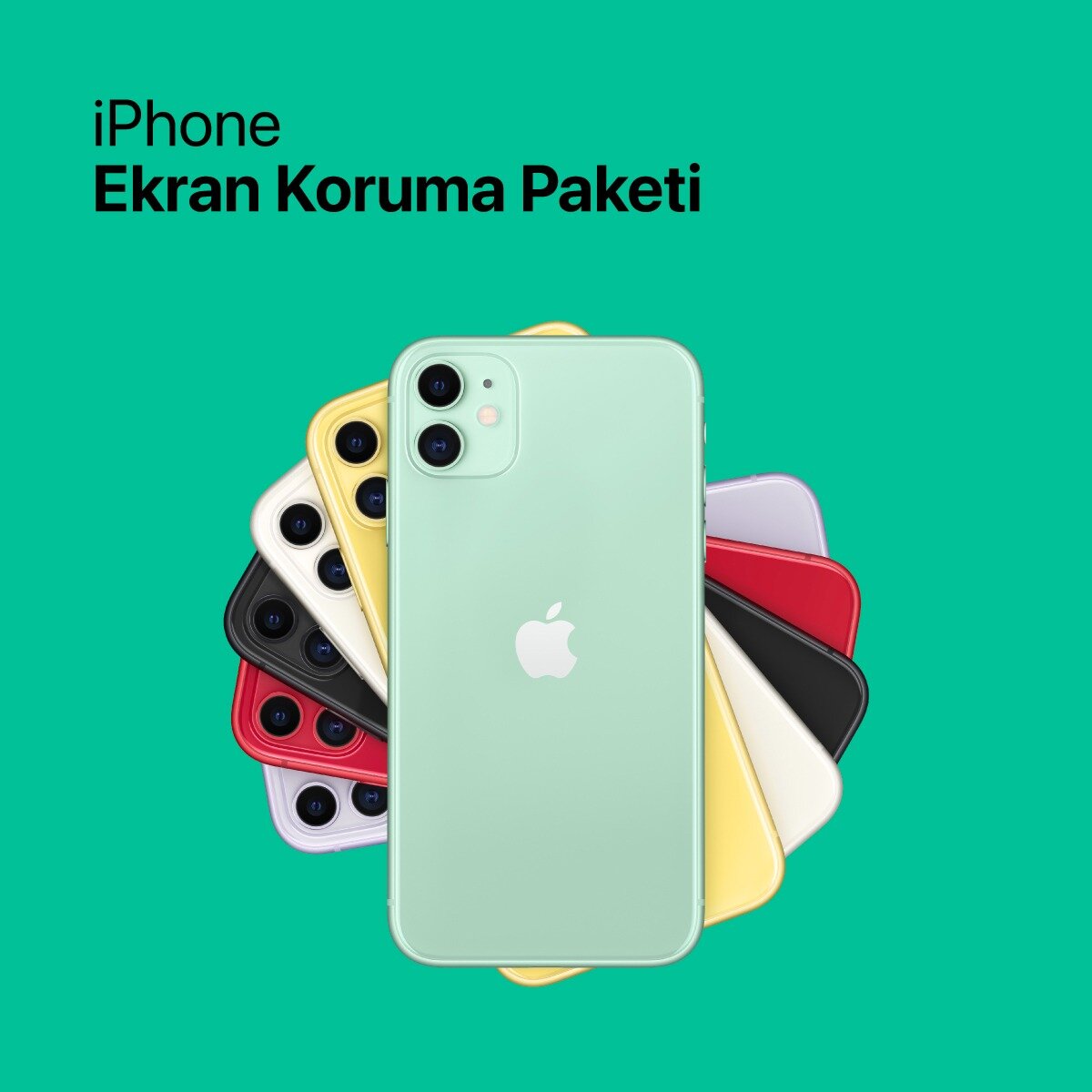 Apple iPhone Ekran Koruma Paketi (Tüm iPhone'lar için) EK12IPHONE