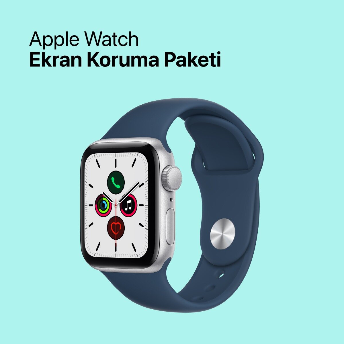 Apple Watch Ekran Koruma Paketi ( Series 8 - 9) EK12WATCH