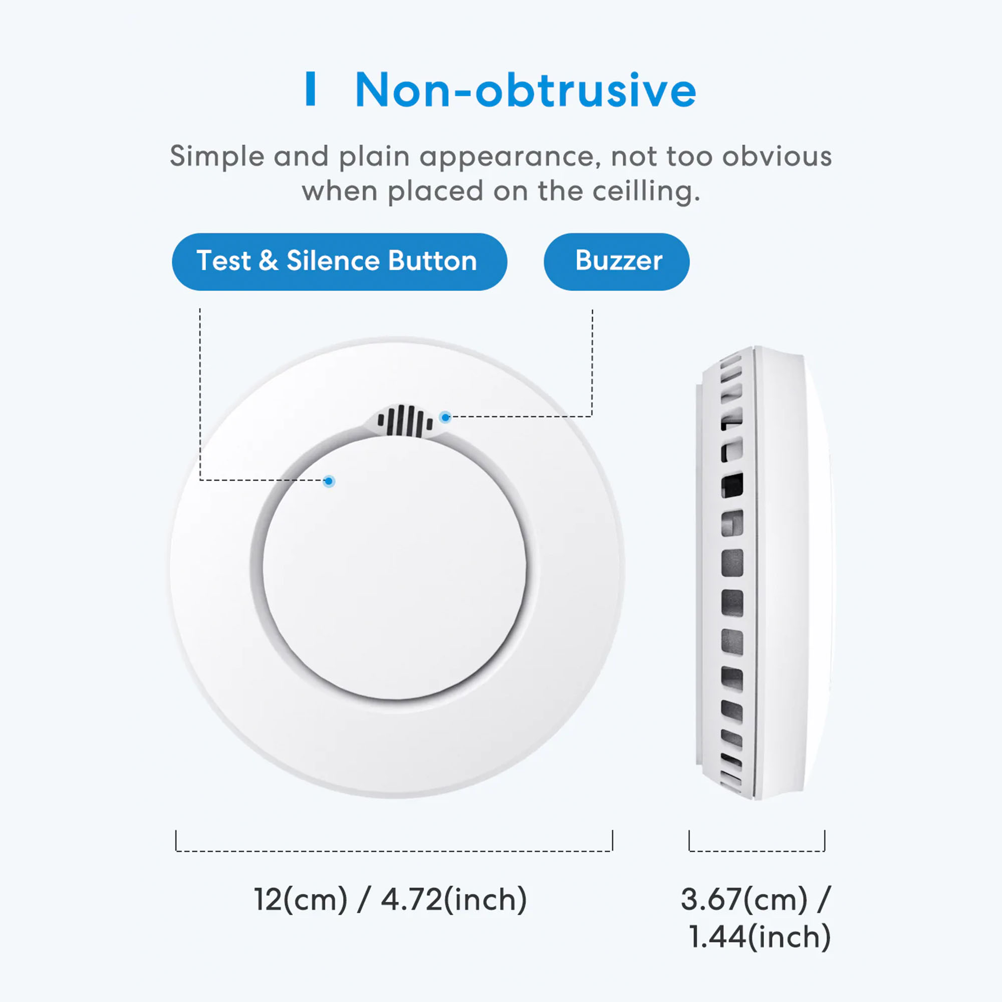 Meross Akıllı Duman Sensörü Kit GS559AH