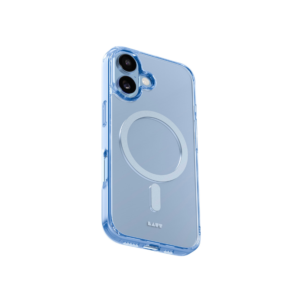 Laut iPhone 17 Crystal Fluro MagSafe Uyumlu Kılıf - Mavi L_IP25A_CF_BL