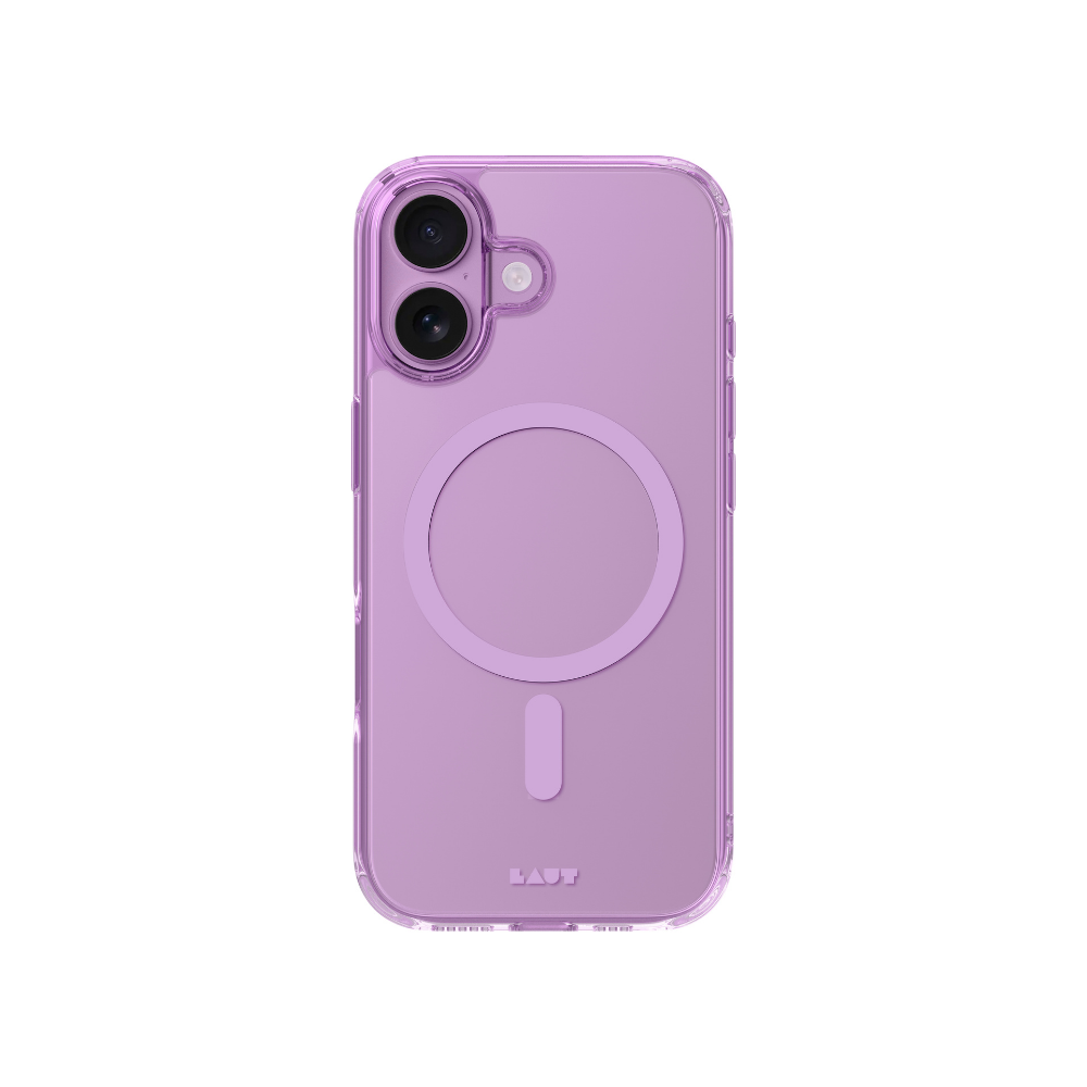 Laut iPhone 17 Crystal Fluro MagSafe Uyumlu Kılıf - Pembe L_IP25A_CF_P