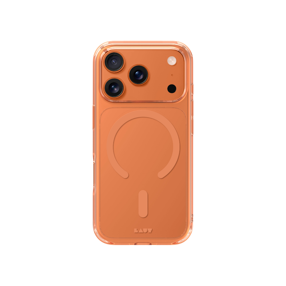 Laut iPhone 17 Pro Crystal Fluro MagSafe Uyumlu Kılıf - Turuncu L_IP25B_CF_BR
