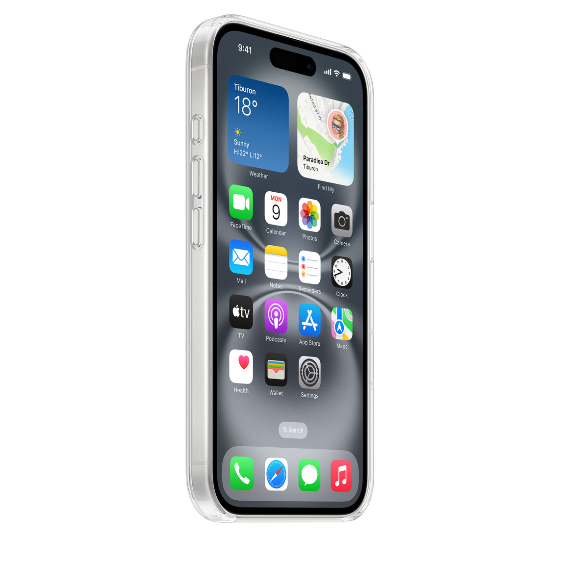 iPhone 16 için MagSafe özellikli Şeffaf Kılıf MA6A4ZM/A