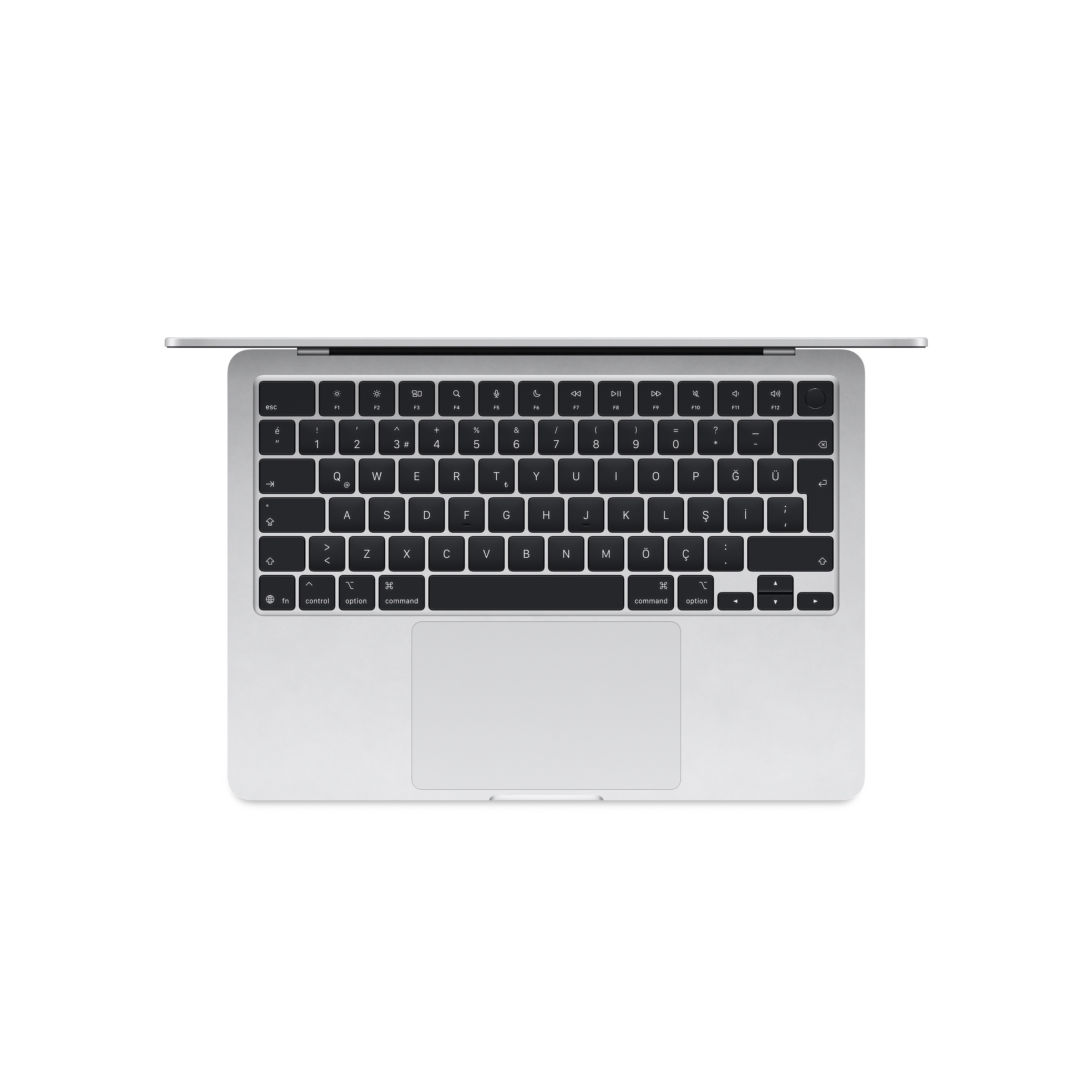 Apple MacBook Air 13 inç M4 Çip 10 Çekirdekli CPU 10 Çekirdekli GPU 24GB Bellek  512GB SSD Gümüş MC654TU/A