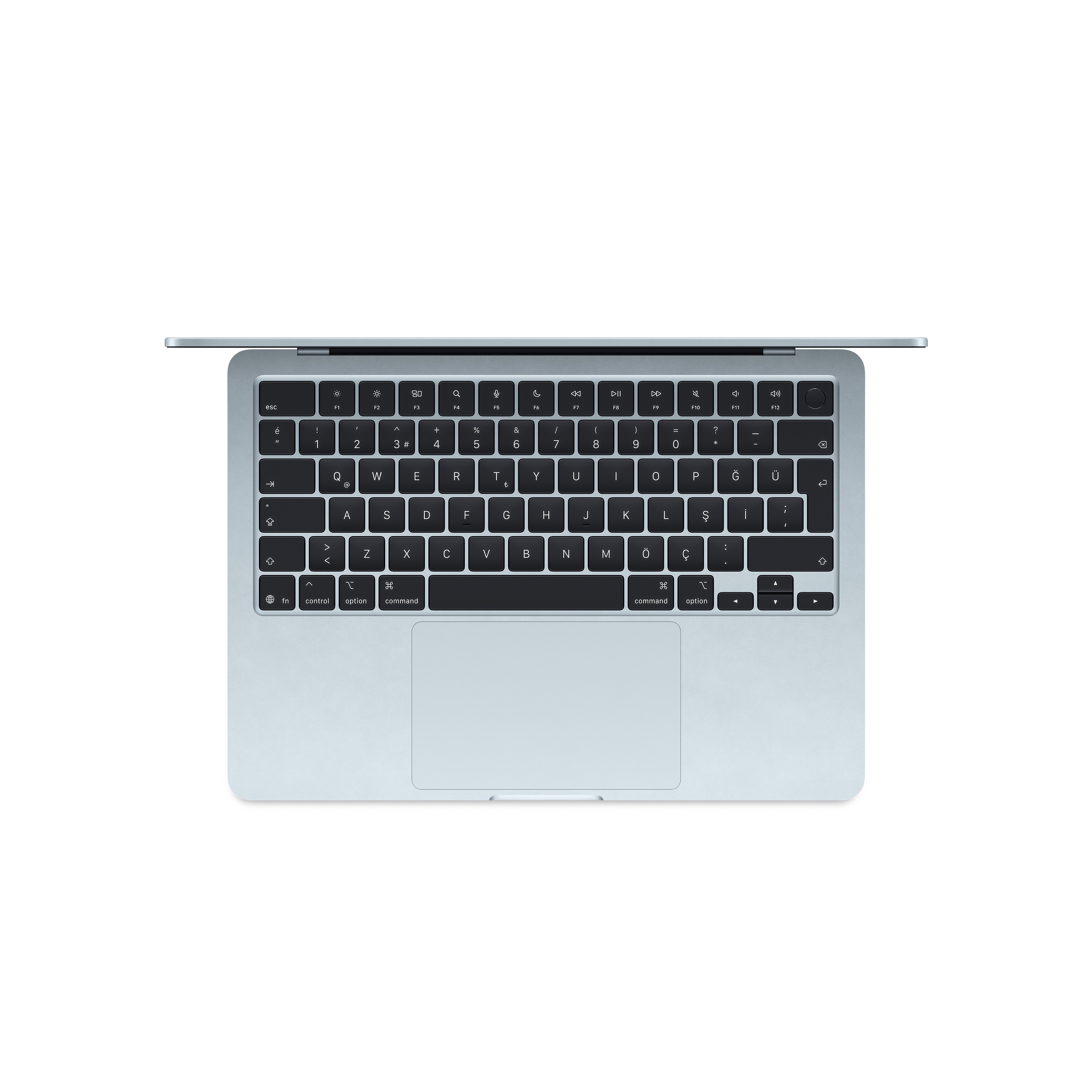 Apple MacBook Air 13 inç M4 Çip 10 Çekirdekli CPU 8 Çekirdekli GPU 16GB Bellek 256GB SSD Gök Mavisi MC6T4TU/A