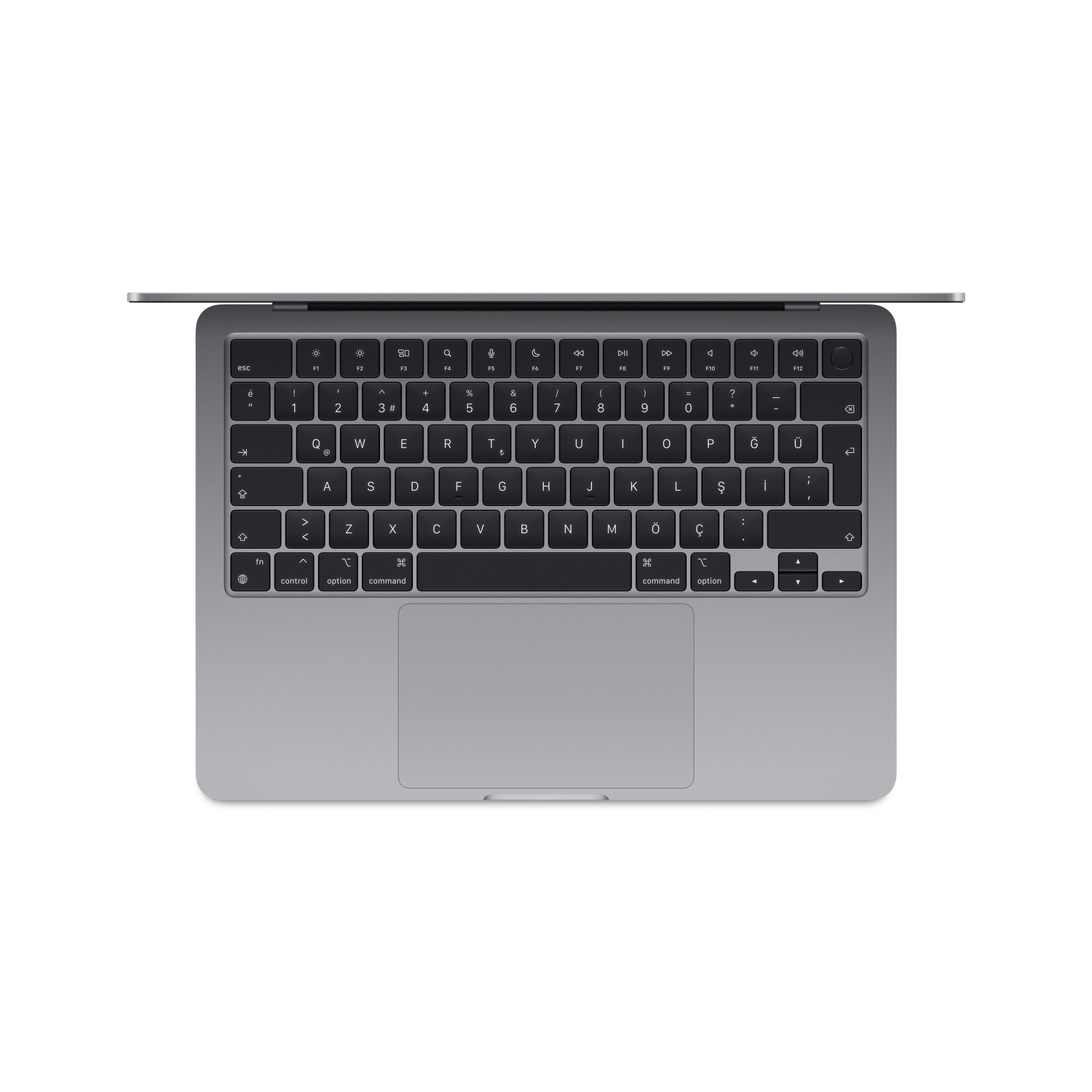 Teşhir - Apple MacBook Air 13 inç M3 Çip 8 Çekirdekli CPU 8 Çekirdekli GPU 16 GB Bellek 256GB SSD Uzay Grisi MC8G4TU/A