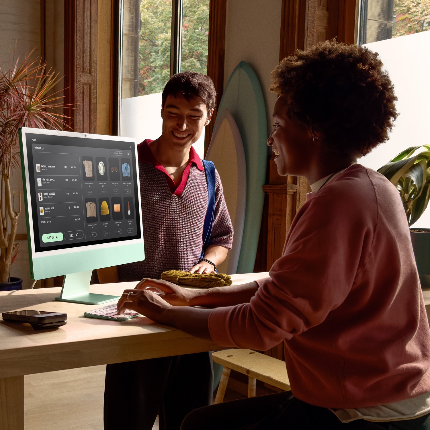 Apple iMac 24inc Retina 4.5K, M4 10-core CPU, 10-core GPU, 24GB Bellek, 512GB SSD, Pembe MD2U4TU/A