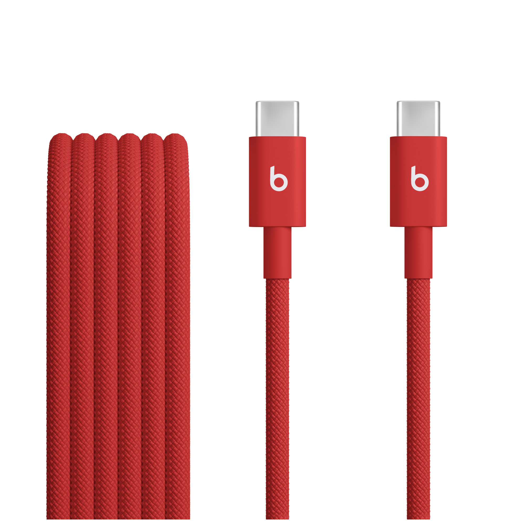 Beats USB-C – USB-C Örgü Kablo (1,5 m) – Ateş Kırmızısı MDGF4EE/A