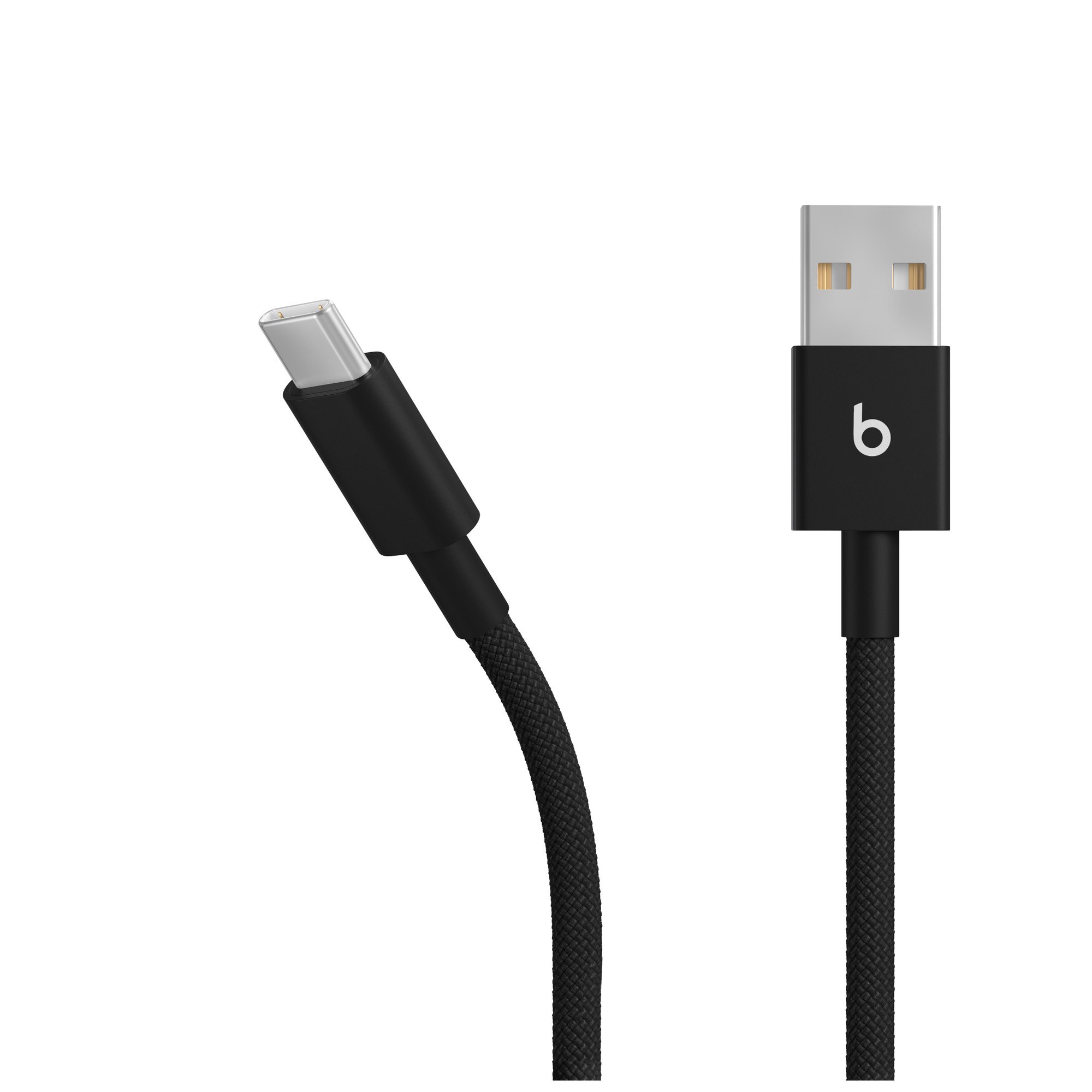 Beats USB-A’dan USB-C’ye Örgu¨lu¨ Kablo (1,5 m) – Jet Siyah MDGG4EE/A