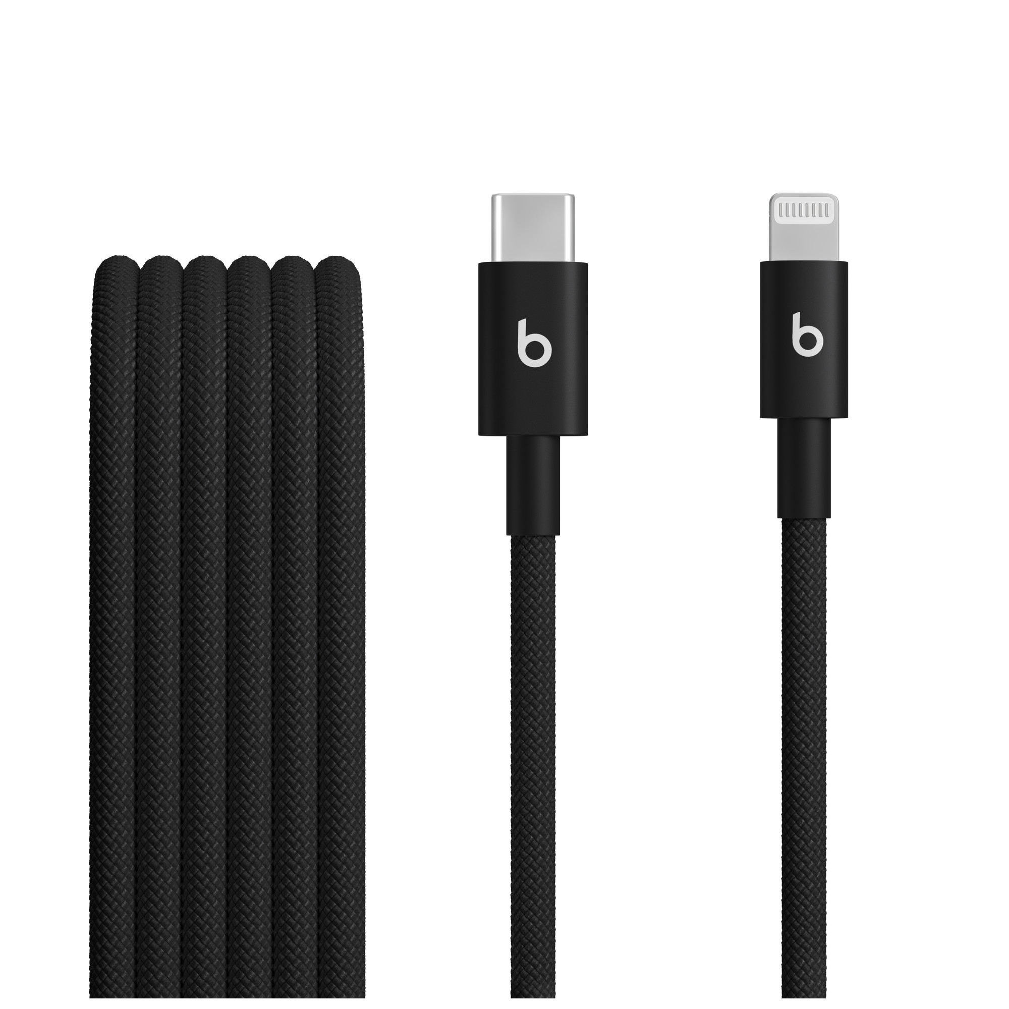 Beats USB-C’den Lightning’e Örgülü Kablo (1,5 m) – Jet Siyah MDGK4EE/A