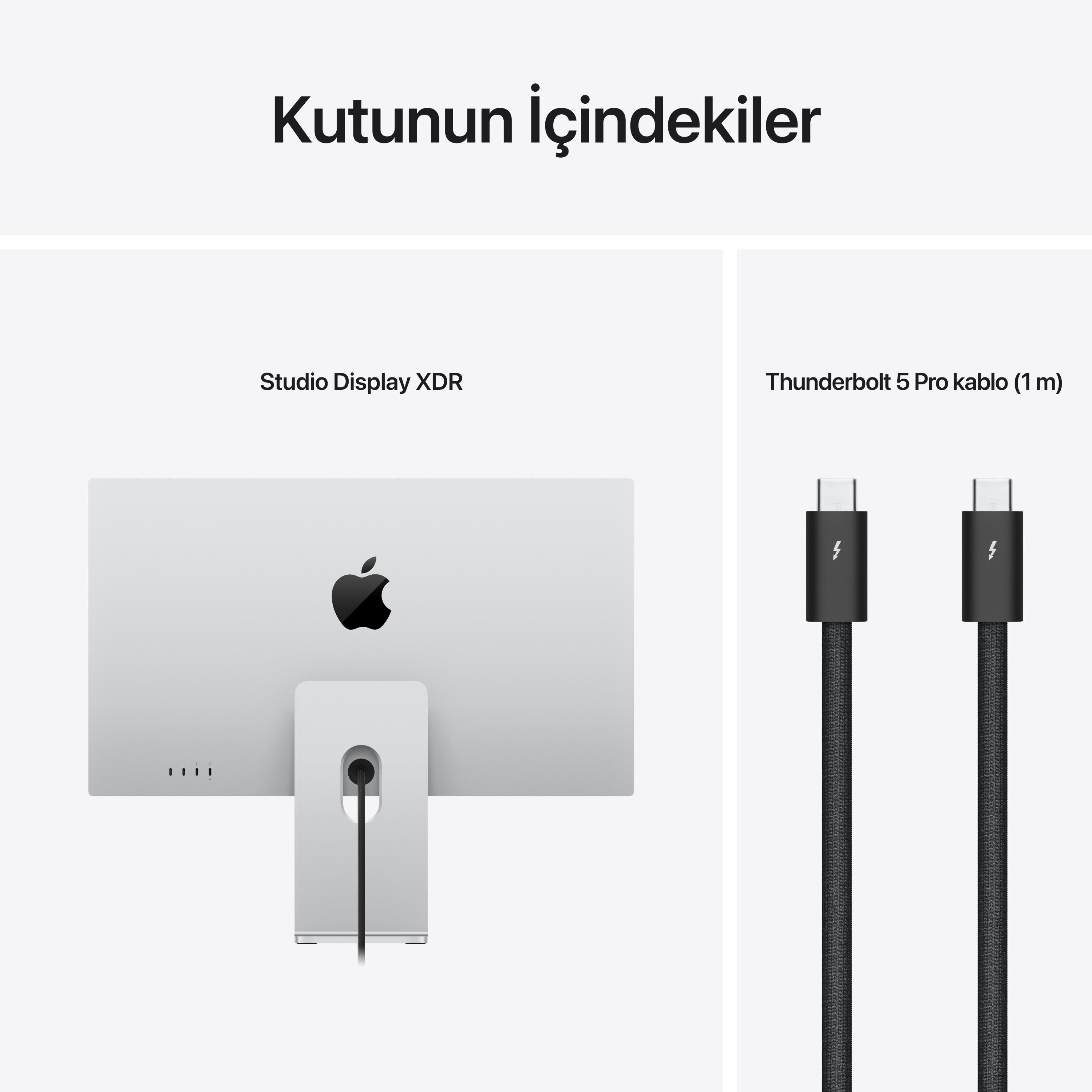 Studio Display XDR - Standart cam - Eğim ve yükseklik ayarlı stant MFEL4TU/A