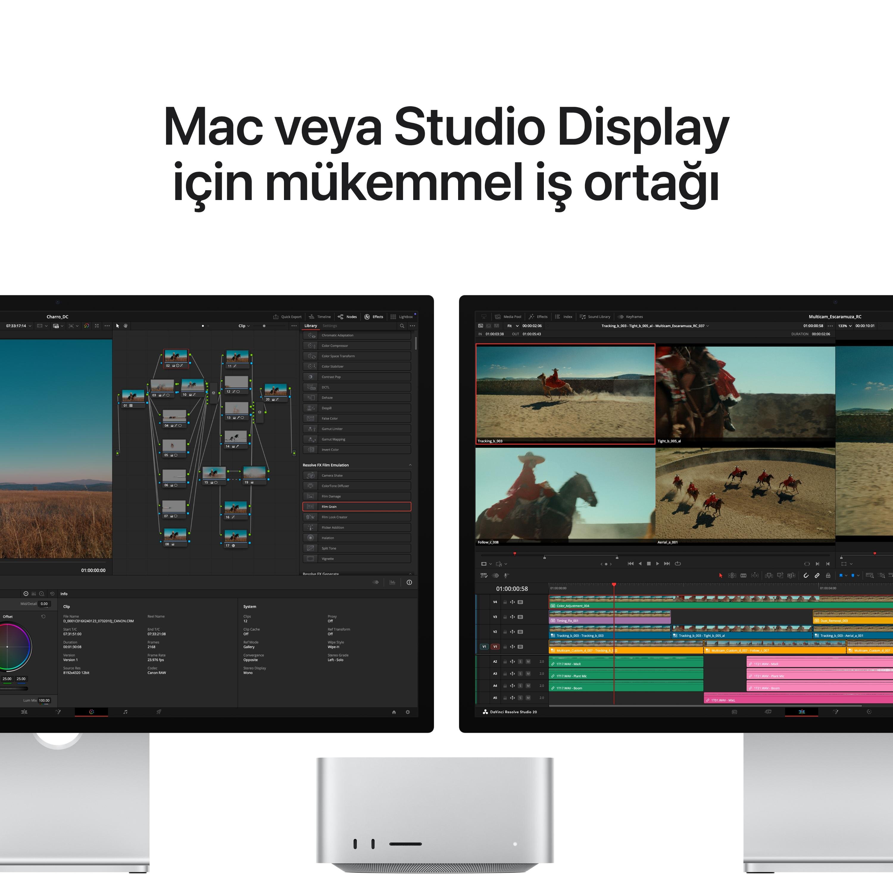 Studio Display XDR - Standart cam - Eğim ve yükseklik ayarlı stant MFEL4TU/A