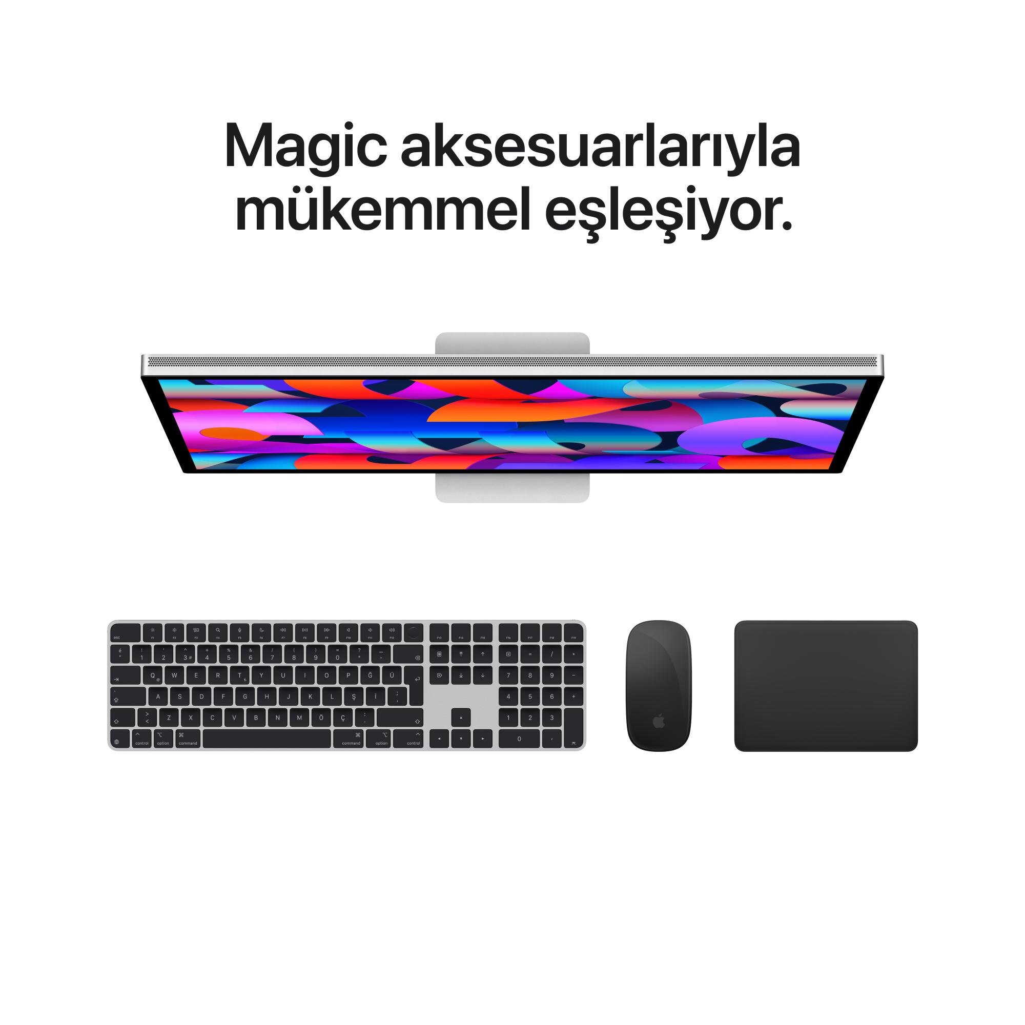Studio Display - Standart cam - Eğim ve yükseklik ayarlı stant MFEW4TU/A