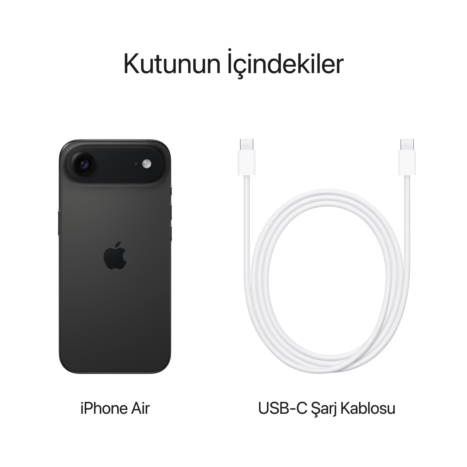 iPhone Air 256GB Uzay Siyahı MG2L4TU/A