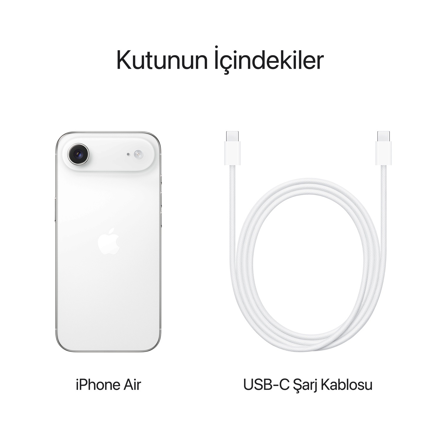 iPhone Air 512GB Pamuk Beyazı MG2T4TU/A