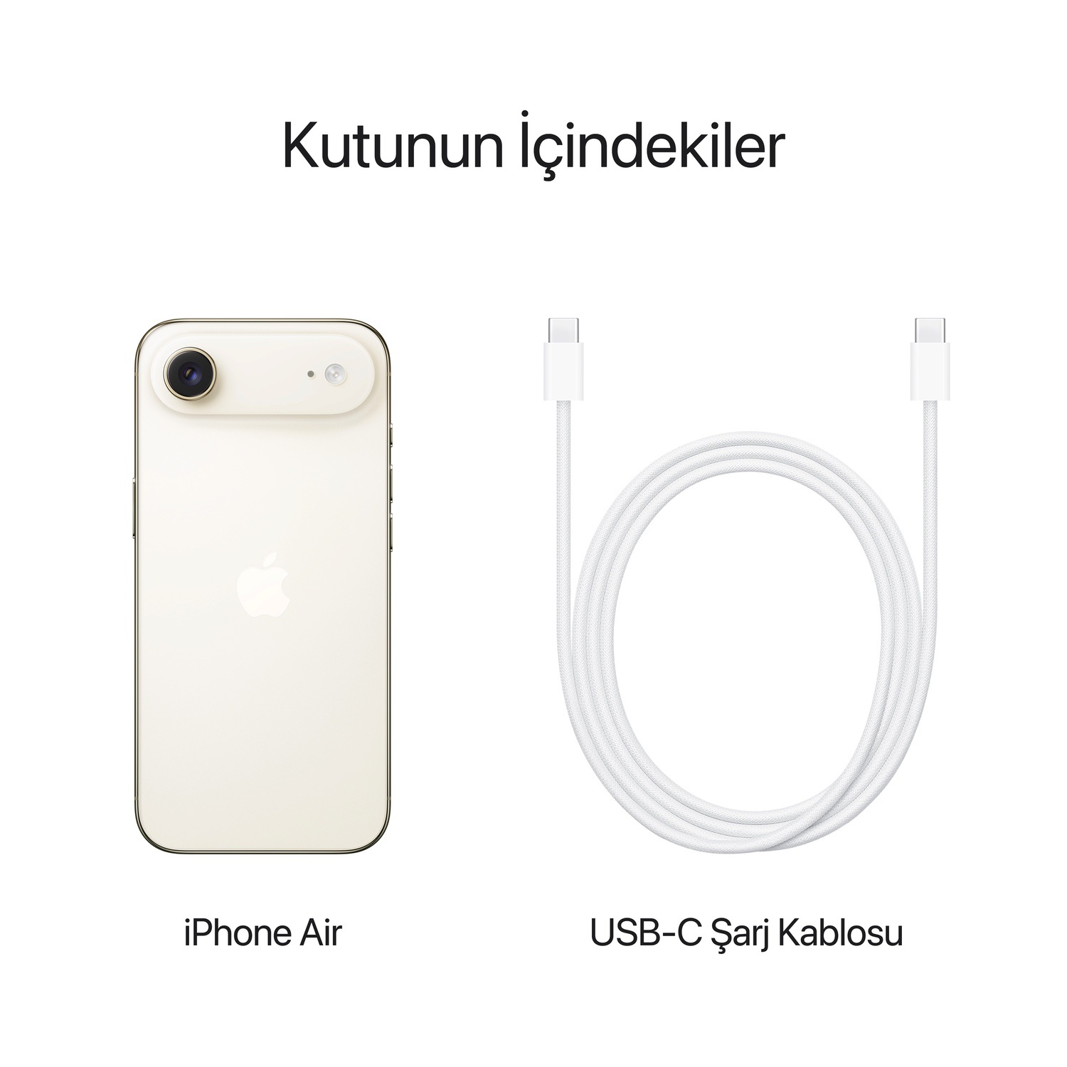 iPhone Air 512GB Uçuk Altın Rengi MG2U4TU/A