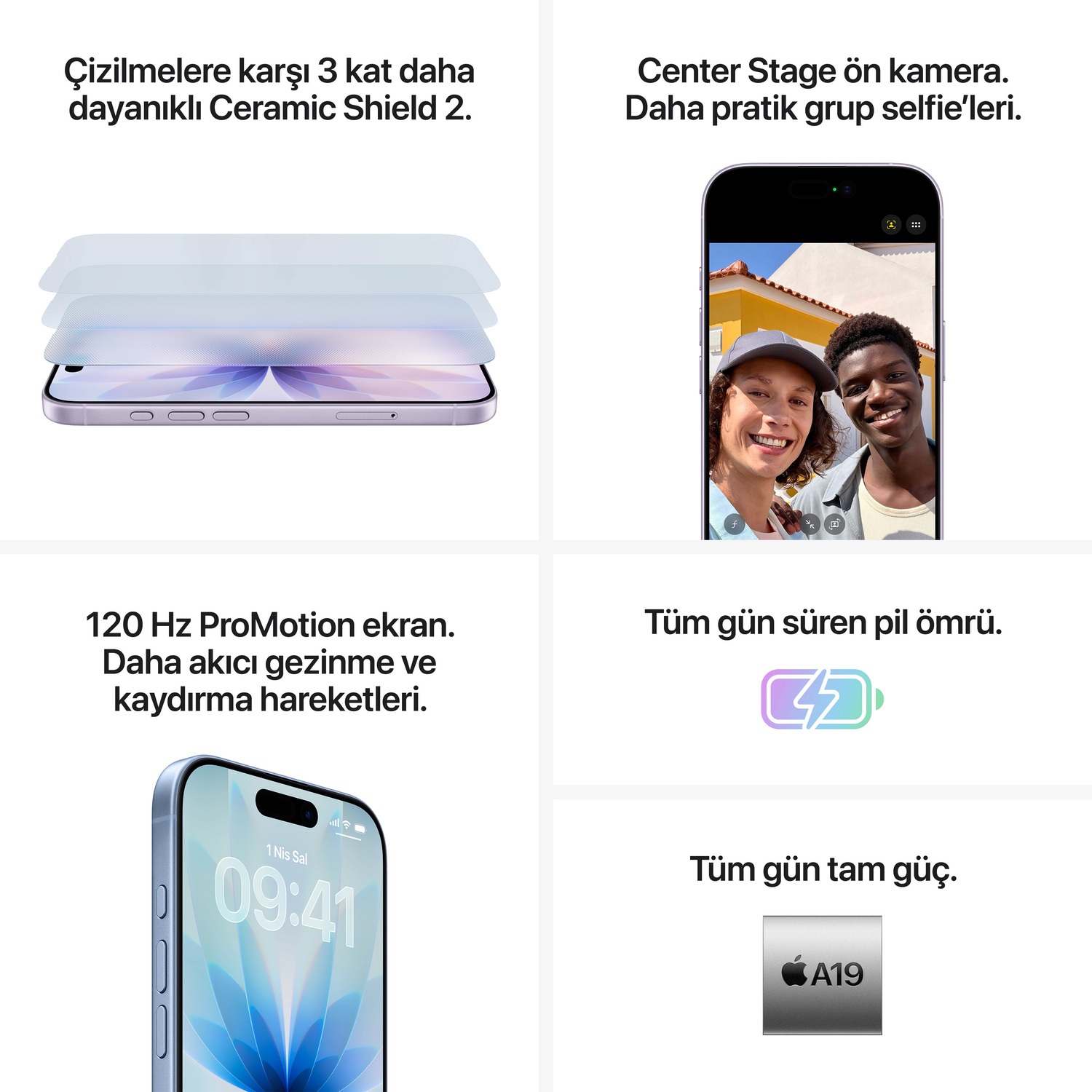iPhone 17 256GB Ada Çayı MG6N4TU/A