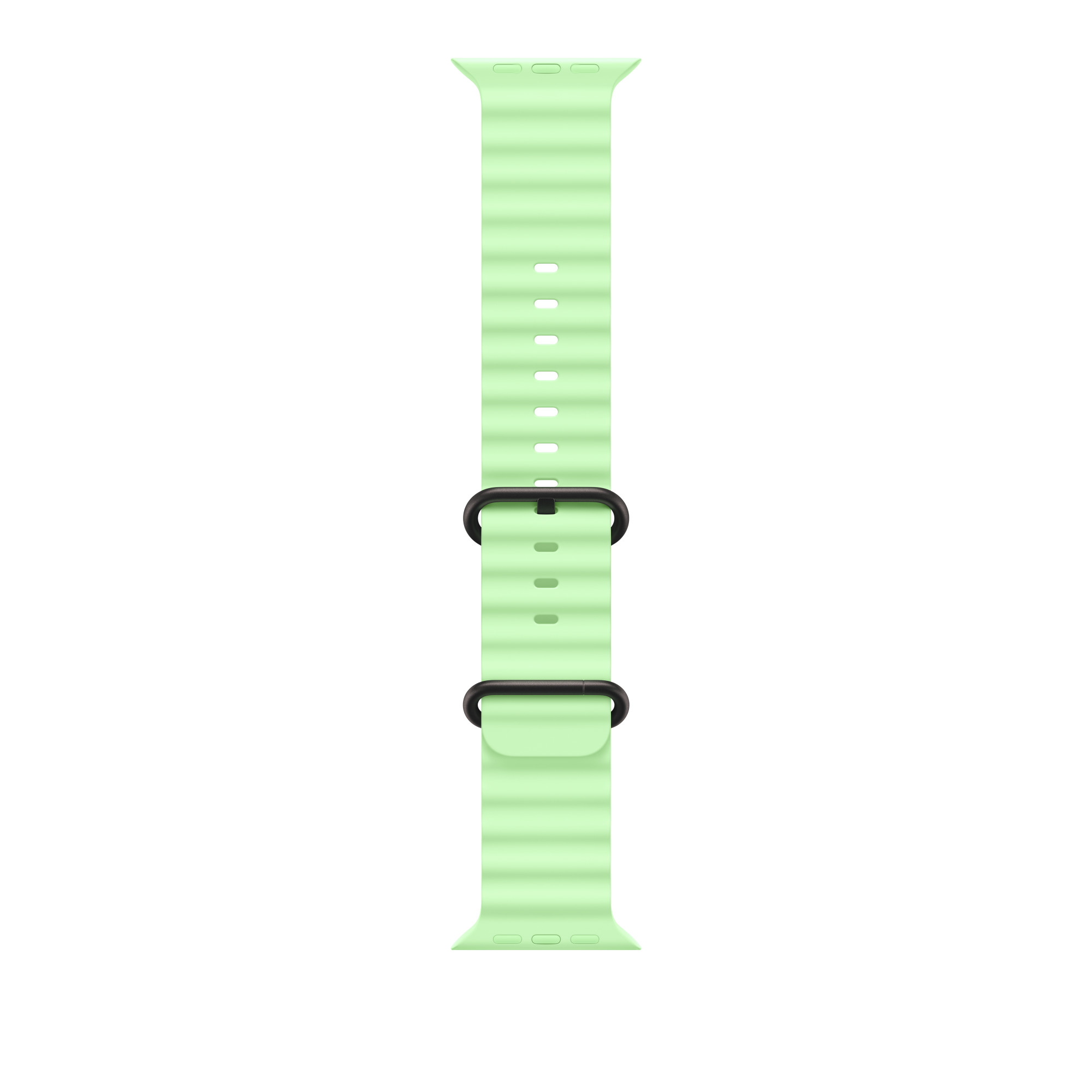 49 mm Neon Yeşil Ocean Kordon - Siyah Titanyum MGCL4ZM/A