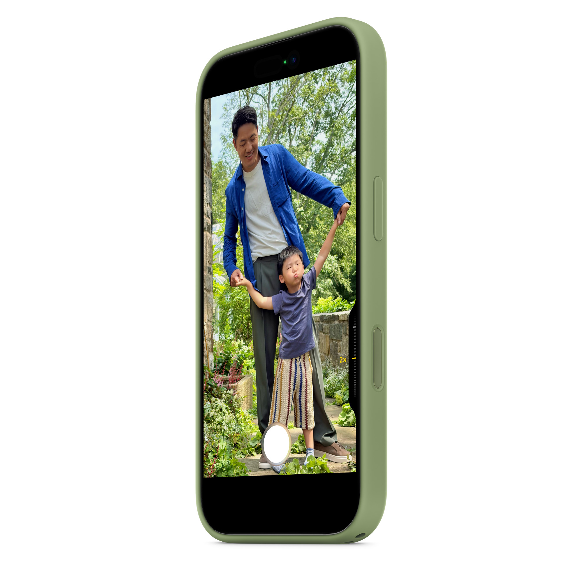 iPhone 17 için MagSafe özellikli Silikon Kılıf - Açık Yosun MGEX4ZM/A