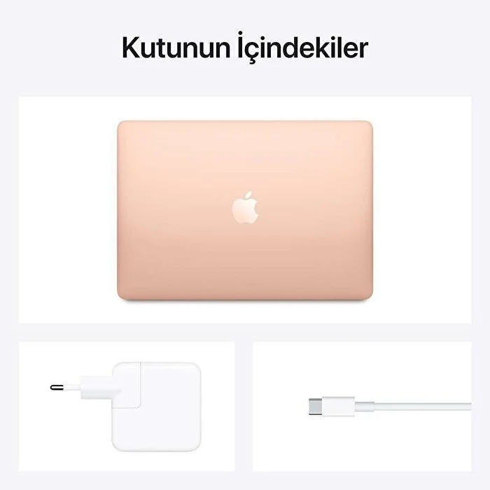 Apple MacBook Air 13 inç Apple M1 8GB 256GB SSD Altın - MGND3TU/A MGND3TU/A