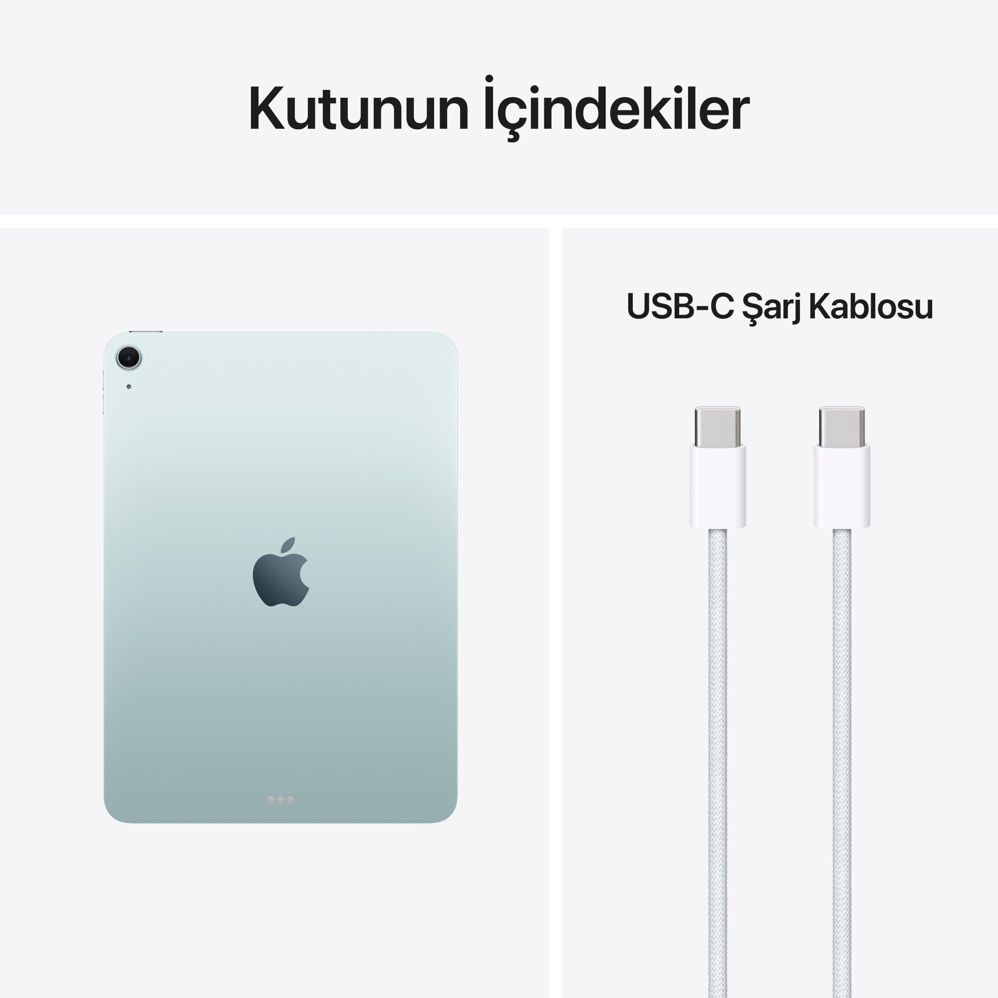 Apple 11 inç iPad Air M4 Wi-Fi 128GB Mavi MH314TU/A