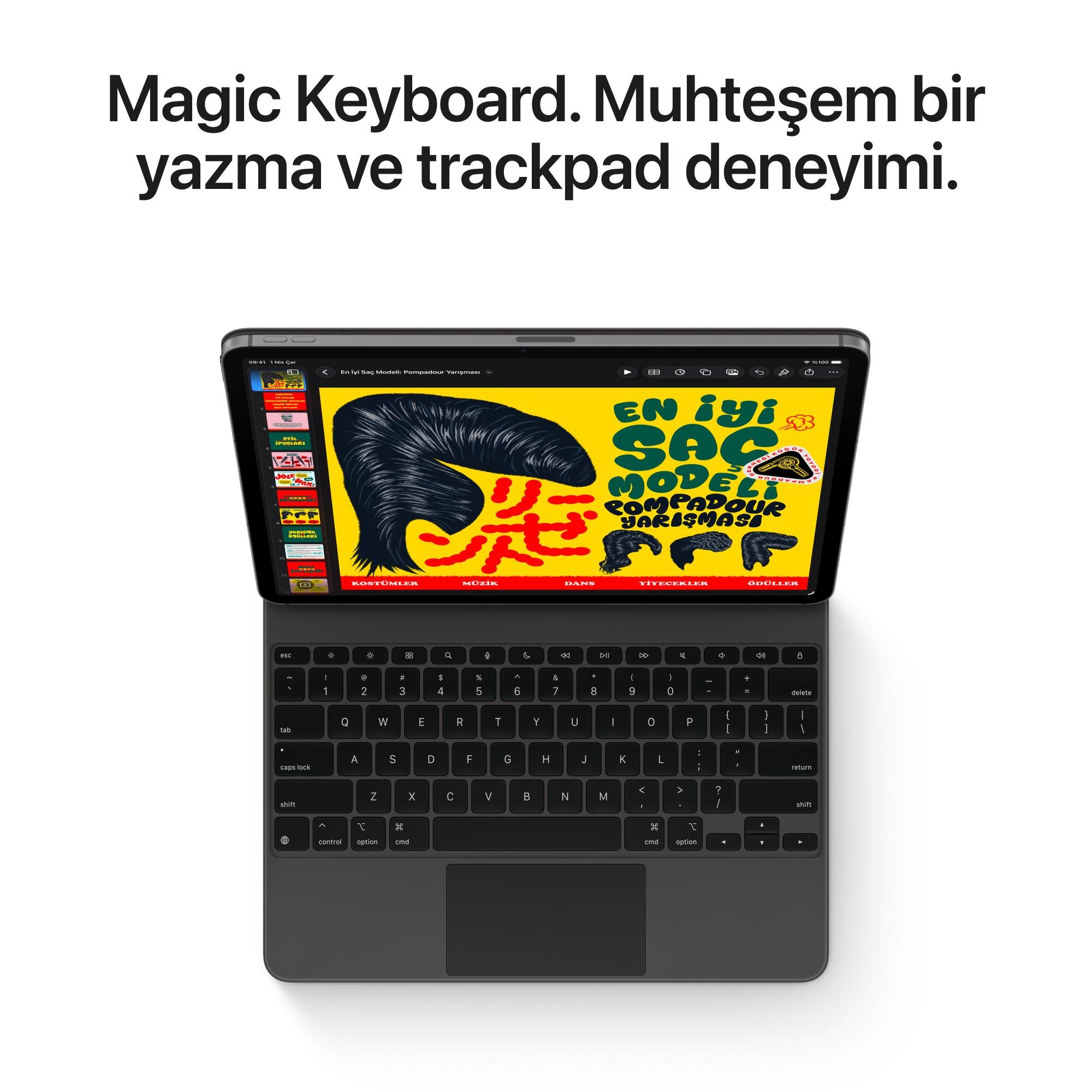 Apple 13 inç iPad Air M4 Wi-Fi + Cellular 1TB Mor MH9V4TU/A