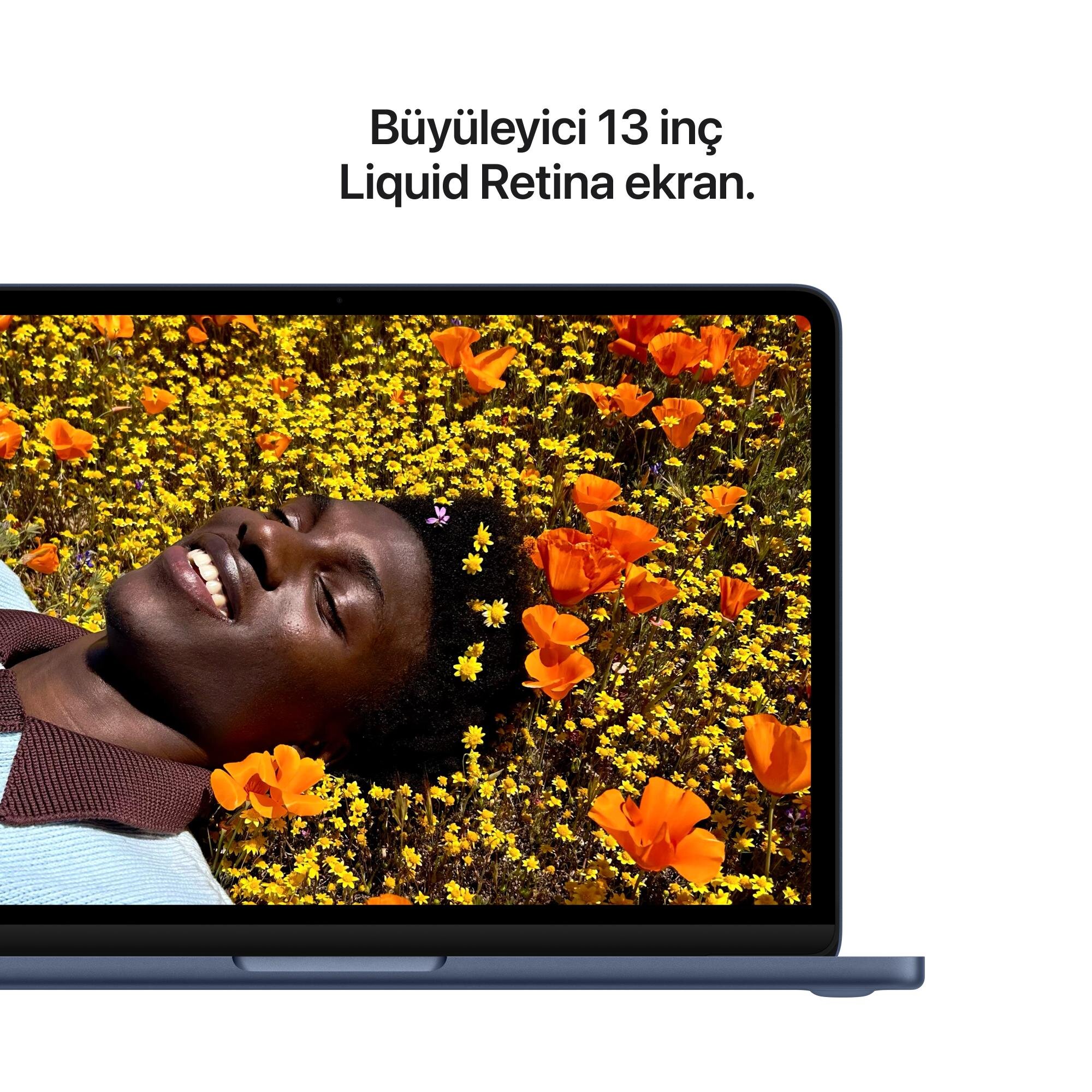 Apple MacBook Neo 13 inç A18 Pro Çip 6 Çekirdekli CPU 5 Çekirdekli GPU 8GB Bellek 512GB SSD Touch ID Indigo MHFG4TU/A