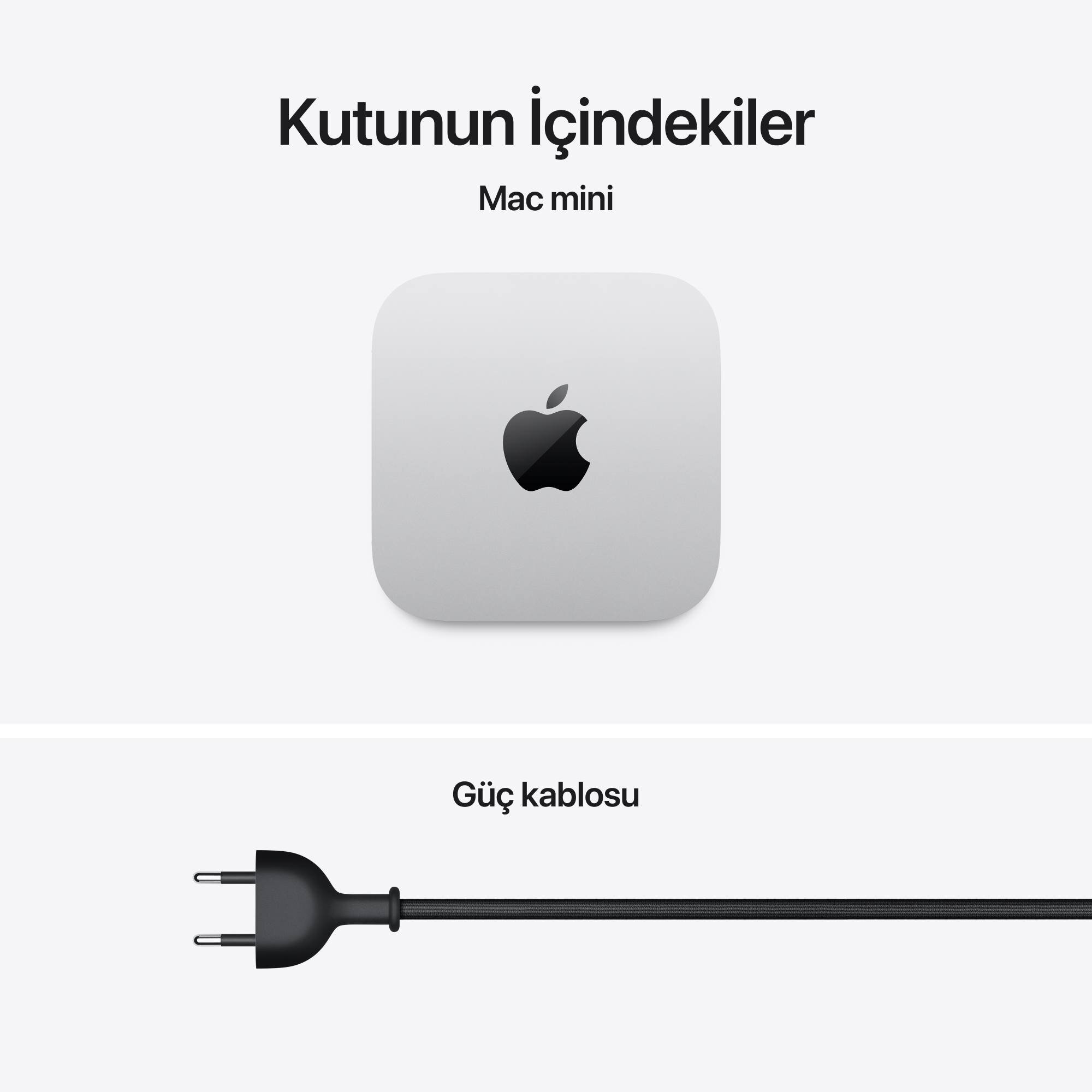 Mac mini Apple M6 Çip 12 Çekirdekli CPU 12 Çekirdekli GPU 16GB Bellek 256GB SSD MHQK4TU/A
