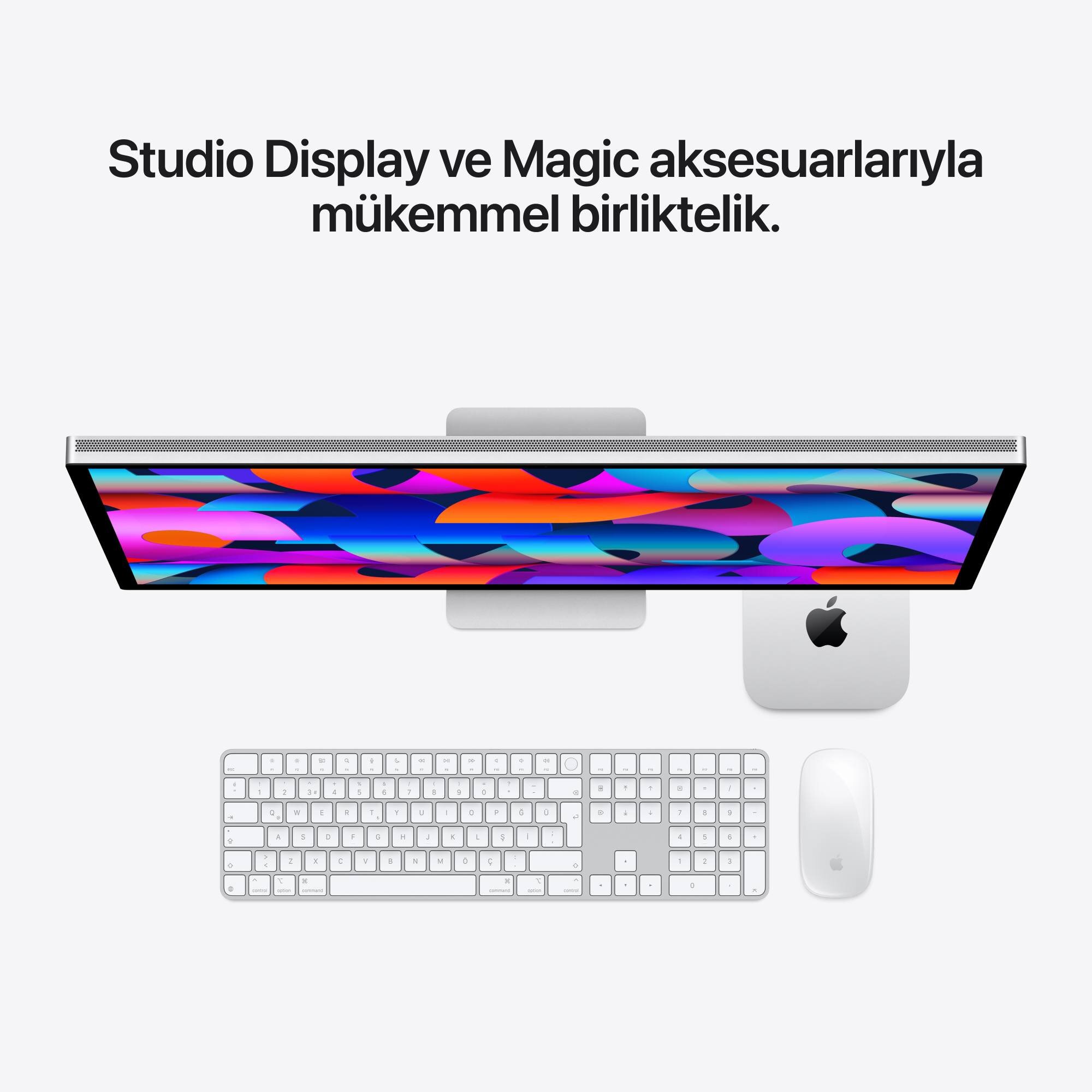 Mac mini Apple M5 Pro Çip 15 Çekirdekli CPU 16 Çekirdekli GPU 24GB Bellek 512GB SSD MHQN4TU/A