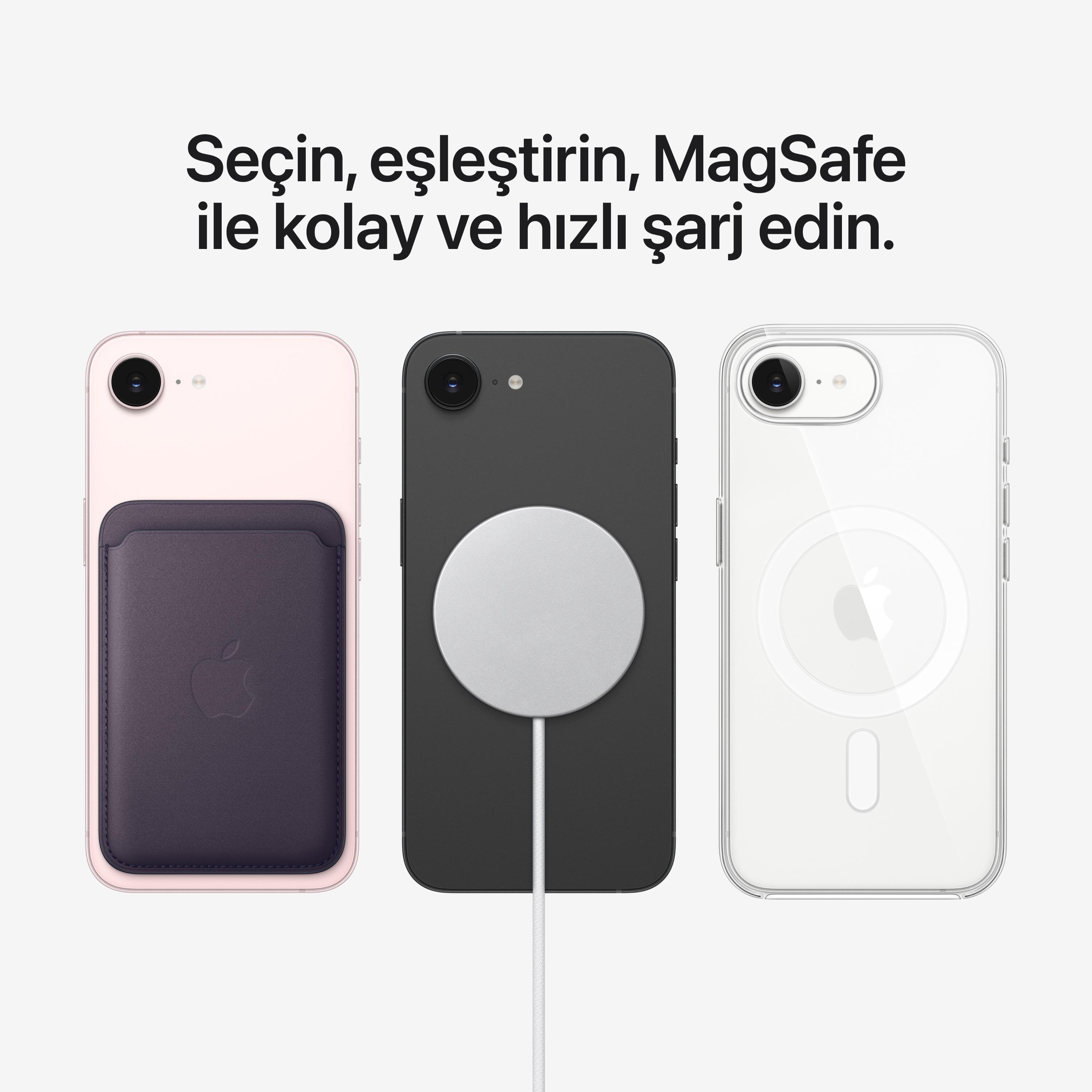 iPhone 17e 256GB Açık Pembe MHRX4TU/A