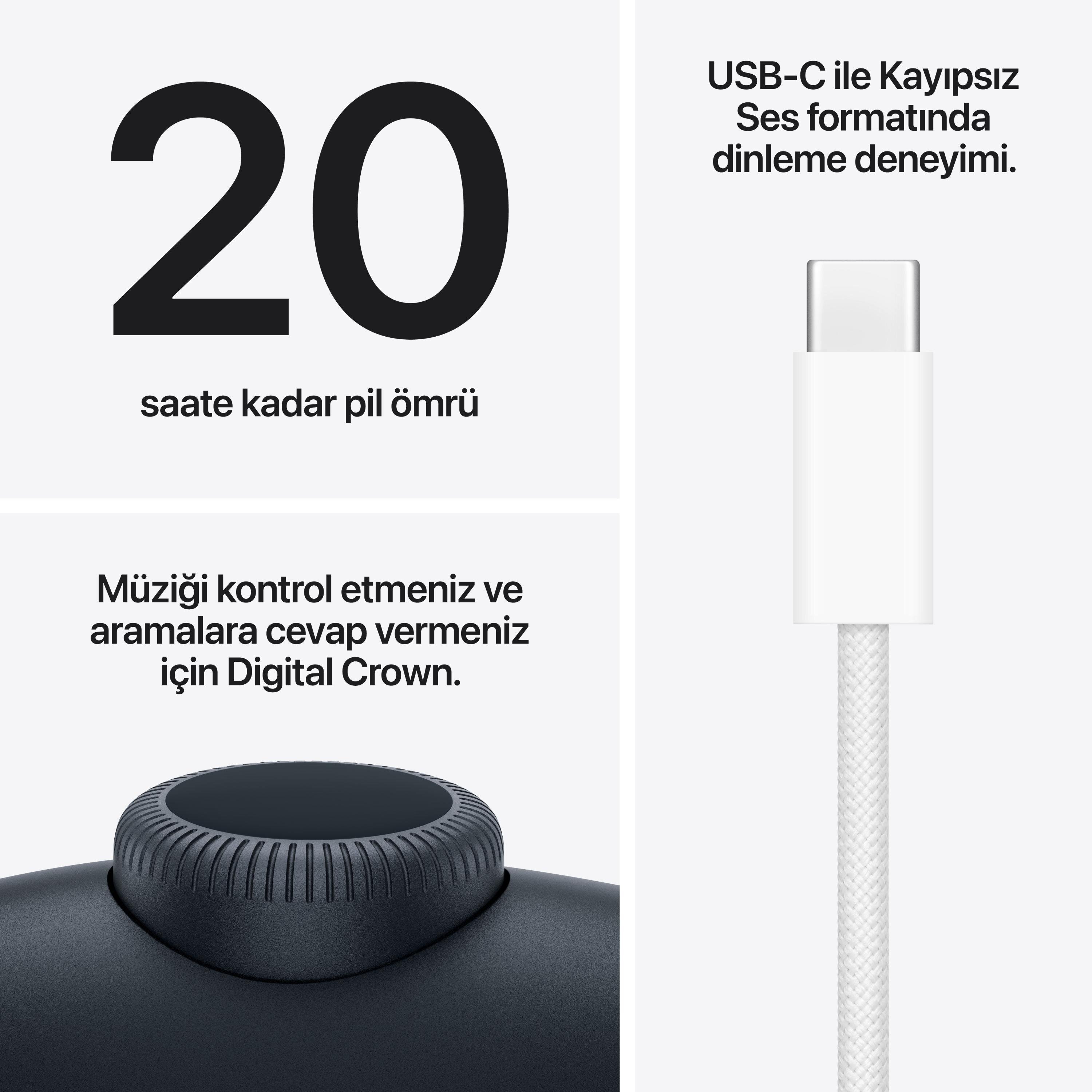 AirPods Max 2 - Gece Yarısı MHWK4TU/A