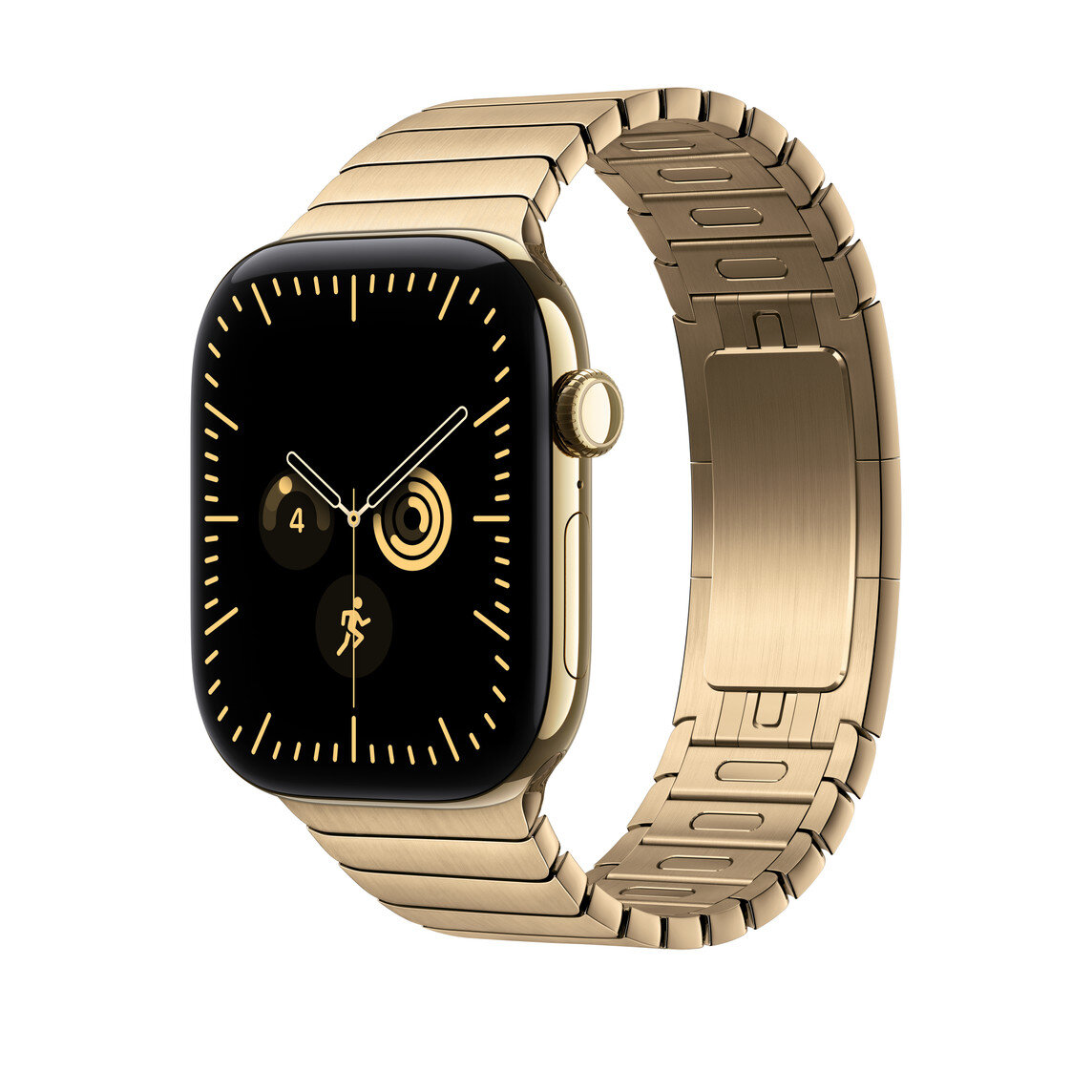 46 mm Baklalı Model Parlak Altın Bilezik MJNY4ZM/A