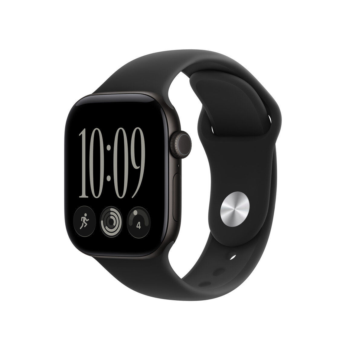 42 mm Siyah Spor Kordon - S/M MJV74ZM/A