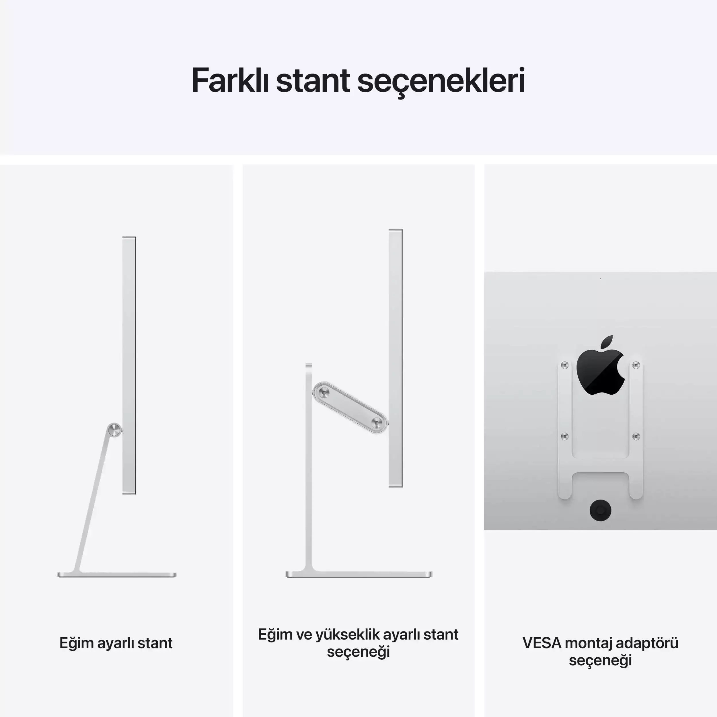 Apple Studio Display - Standard Glass - Tilt- and Height-Adjustable Stand MK0Q3TU/A
