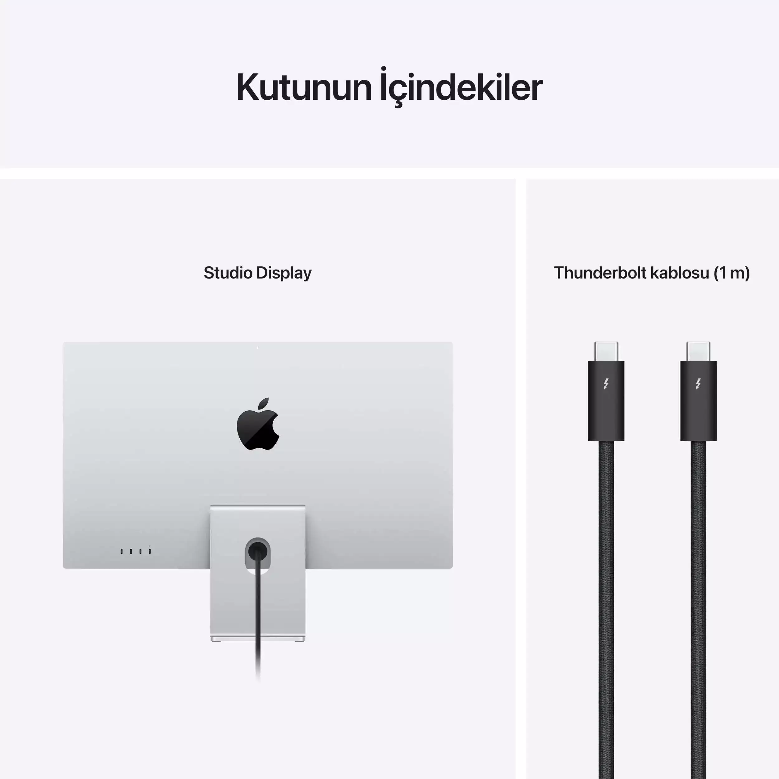 Apple Studio Display - Standart Cam - Eğimi Ayarlanabilir Stand MK0U3TU/A