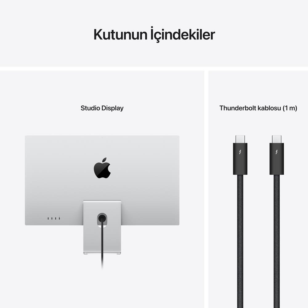 Teşhir - Apple Studio Display - Standart Cam - Eğimi Ayarlanabilir Stand MK0U3TU/A