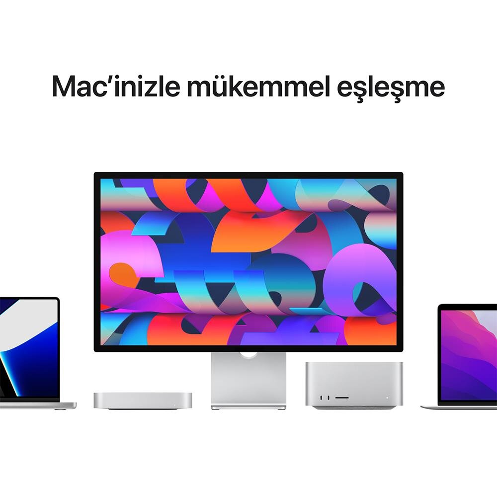Teşhir - Apple Studio Display - Standart Cam - Eğimi Ayarlanabilir Stand MK0U3TU/A
