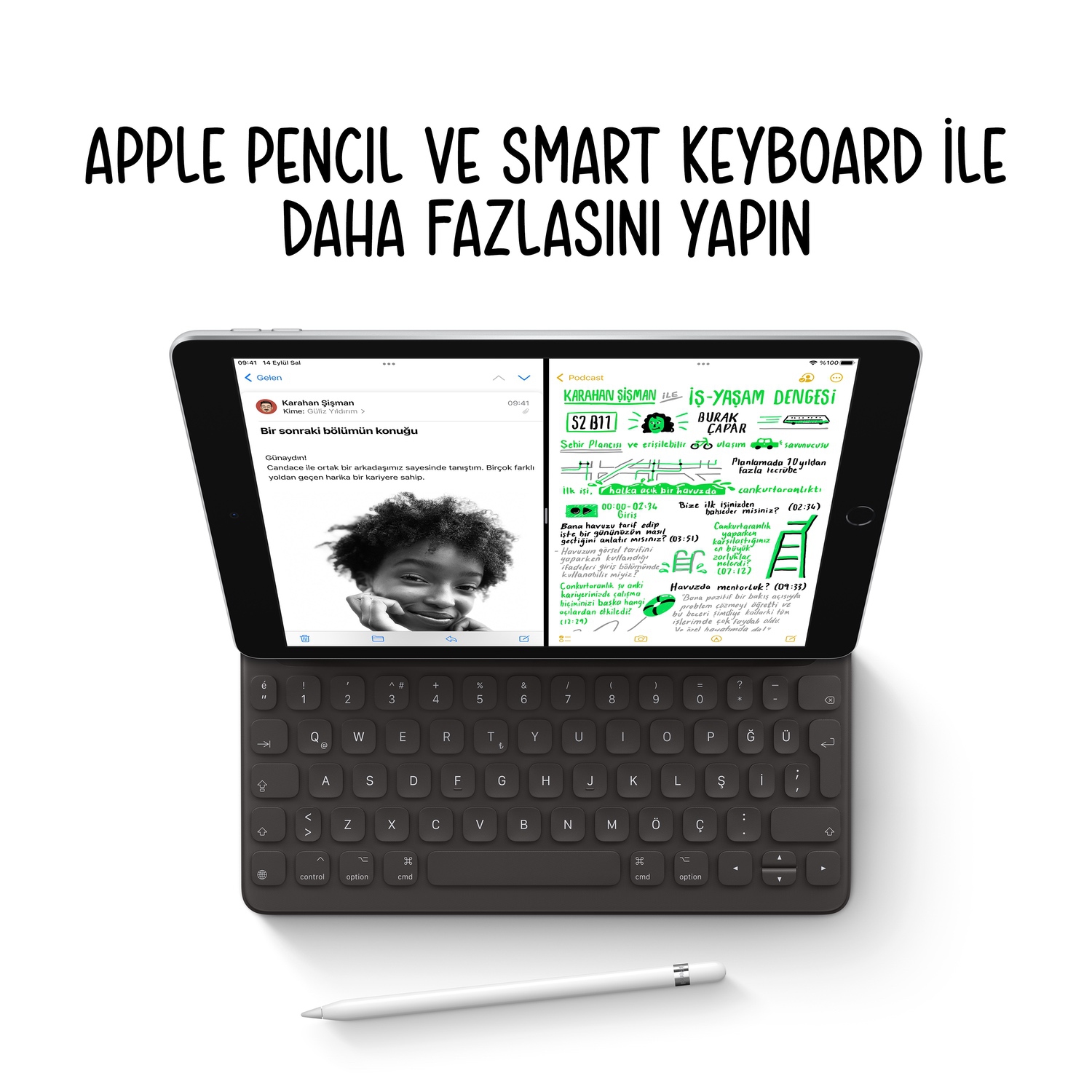 Apple iPad 10.2 inç  Wi-Fi 64GB - Gümüş  MK2L3TU/A