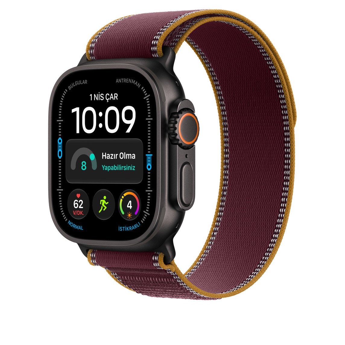 49 mm Burgonya Trail Loop - M/L - Siyah Titanyum MKA94ZM/A