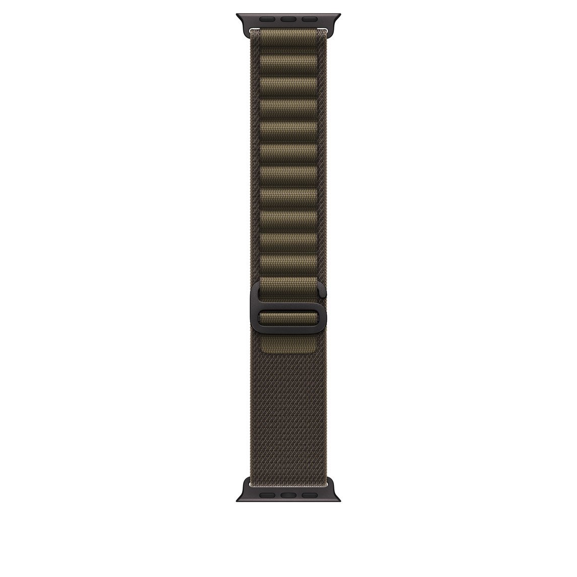 49 mm Koyu Zeytin Yeşili Alpine Loop - Büyük Boy - Siyah Titanyum MKDY4ZM/A