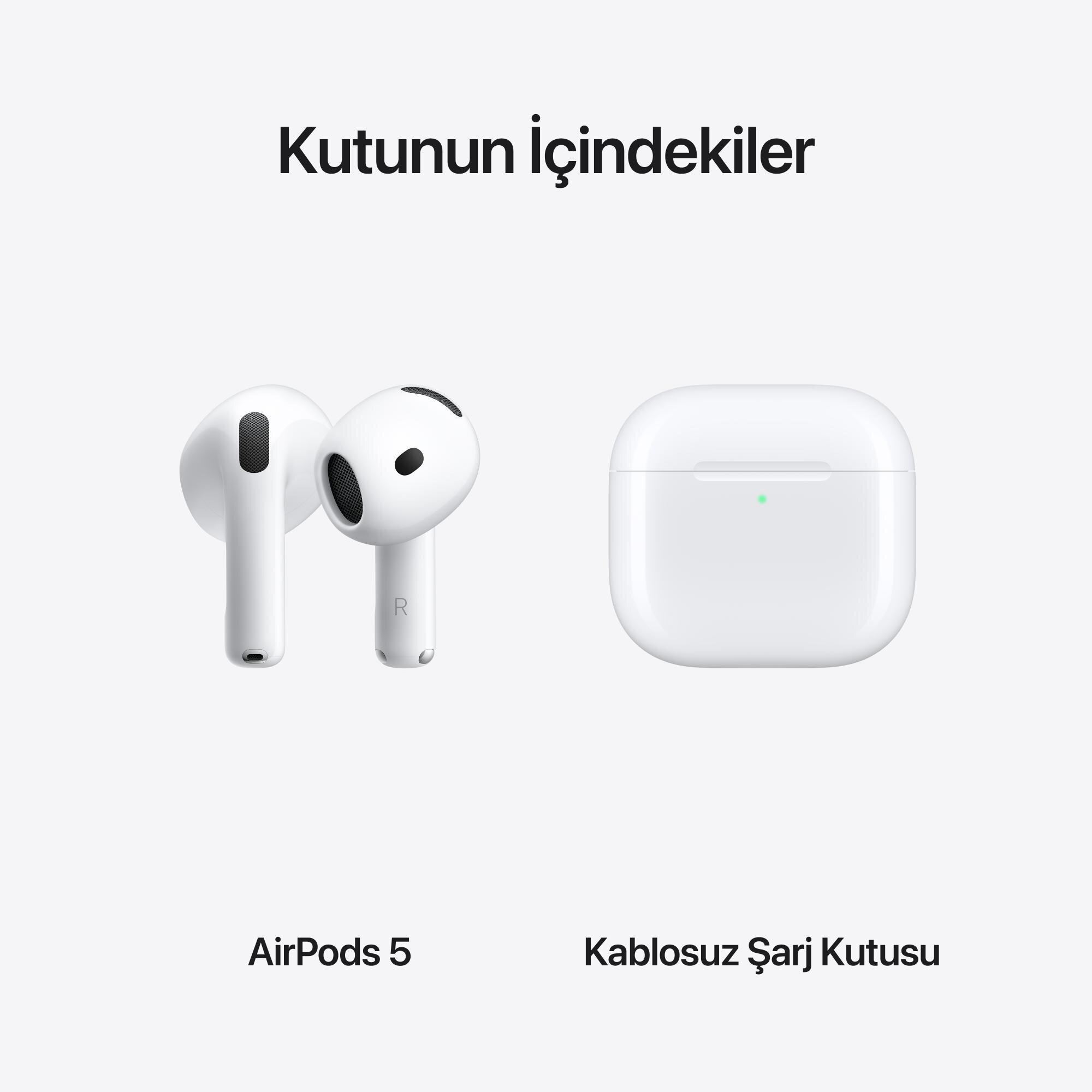 AirPods 5 ve Kablosuz Şarj Kutusu MKFT4TU/A