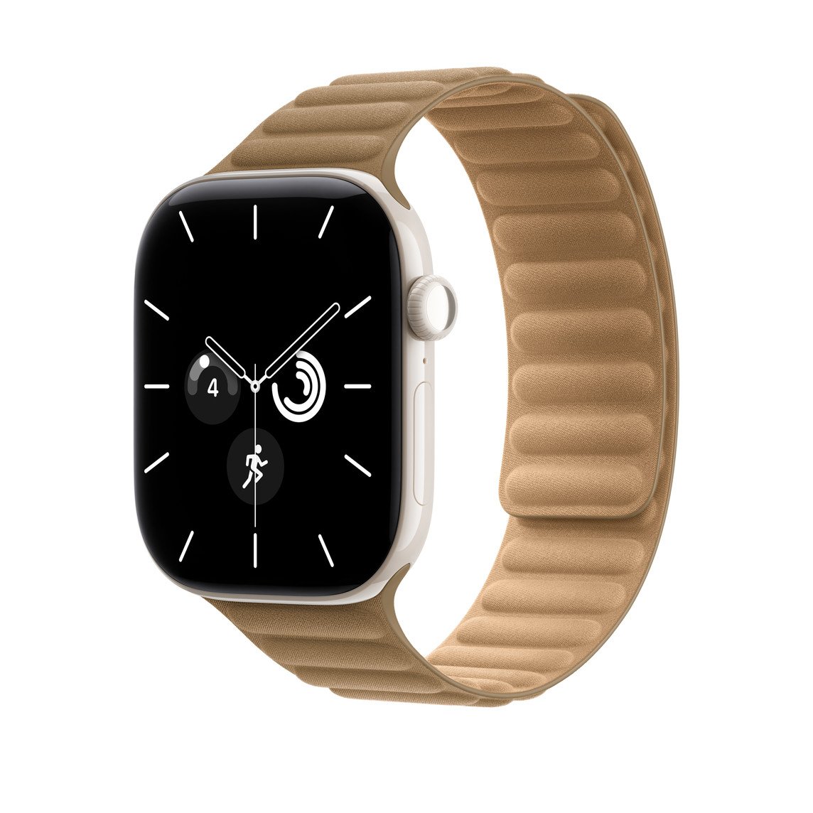 46 mm Açık Kahverengi Manyetik Baklalı Model Kayış - M/L MKRW4ZM/A