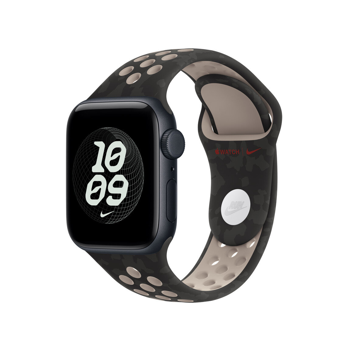 40 mm After Dark Black Nike Spor Kordon - M/L MKT24ZM/A