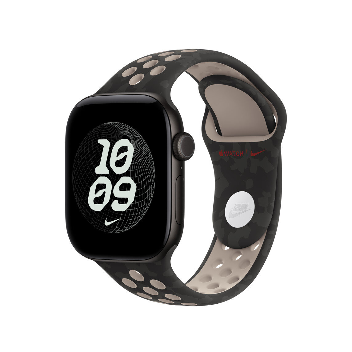 42 mm After Dark Black Nike Spor Kordon - M/L MKTD4ZM/A