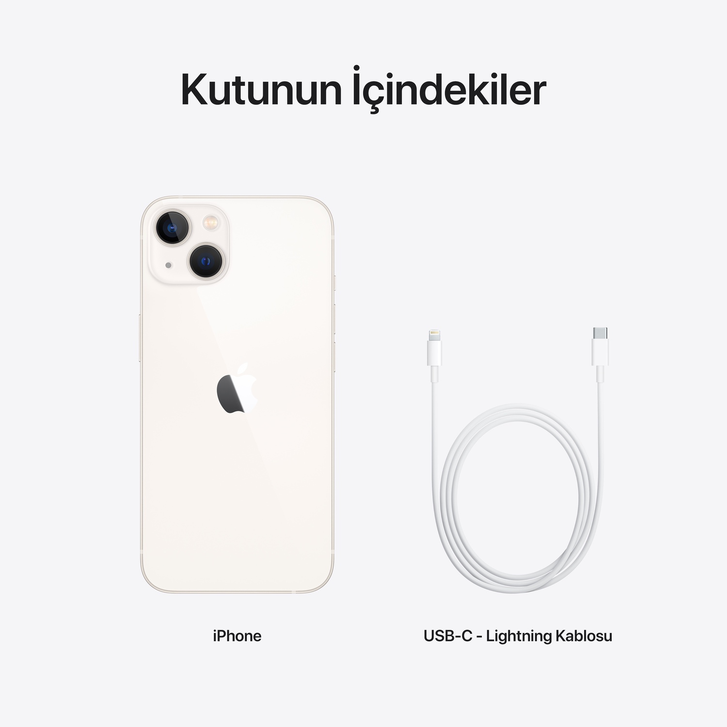 Apple iPhone 13 512GB Yıldız Işığı  MLQD3TU/A
