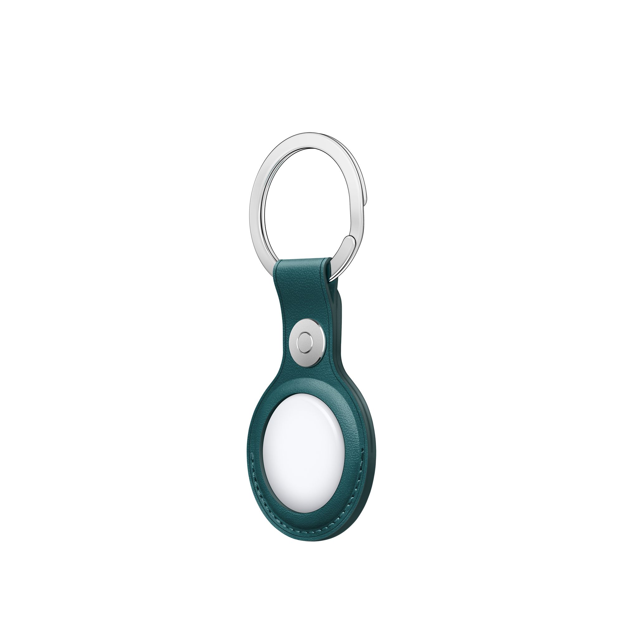 Apple AirTag Leather Key Ring - Orman Yeşili MM073ZM/A