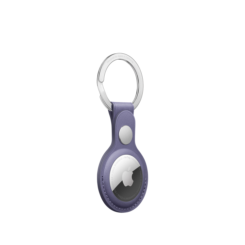 Apple AirTag Leather Key Ring - Wisteria MMFC3ZM/A