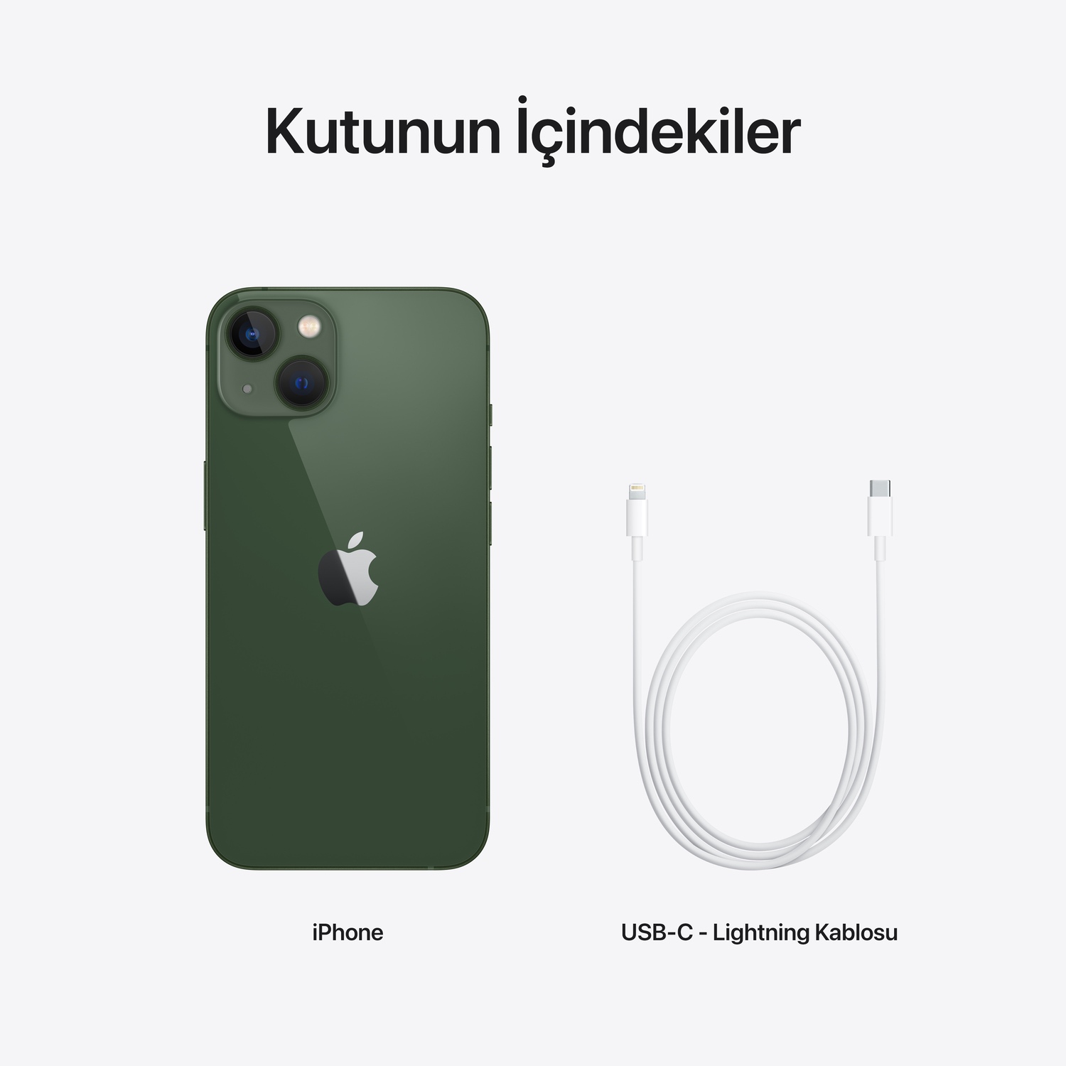 Apple iPhone 13 128GB Yeşil  MNGK3TU/A